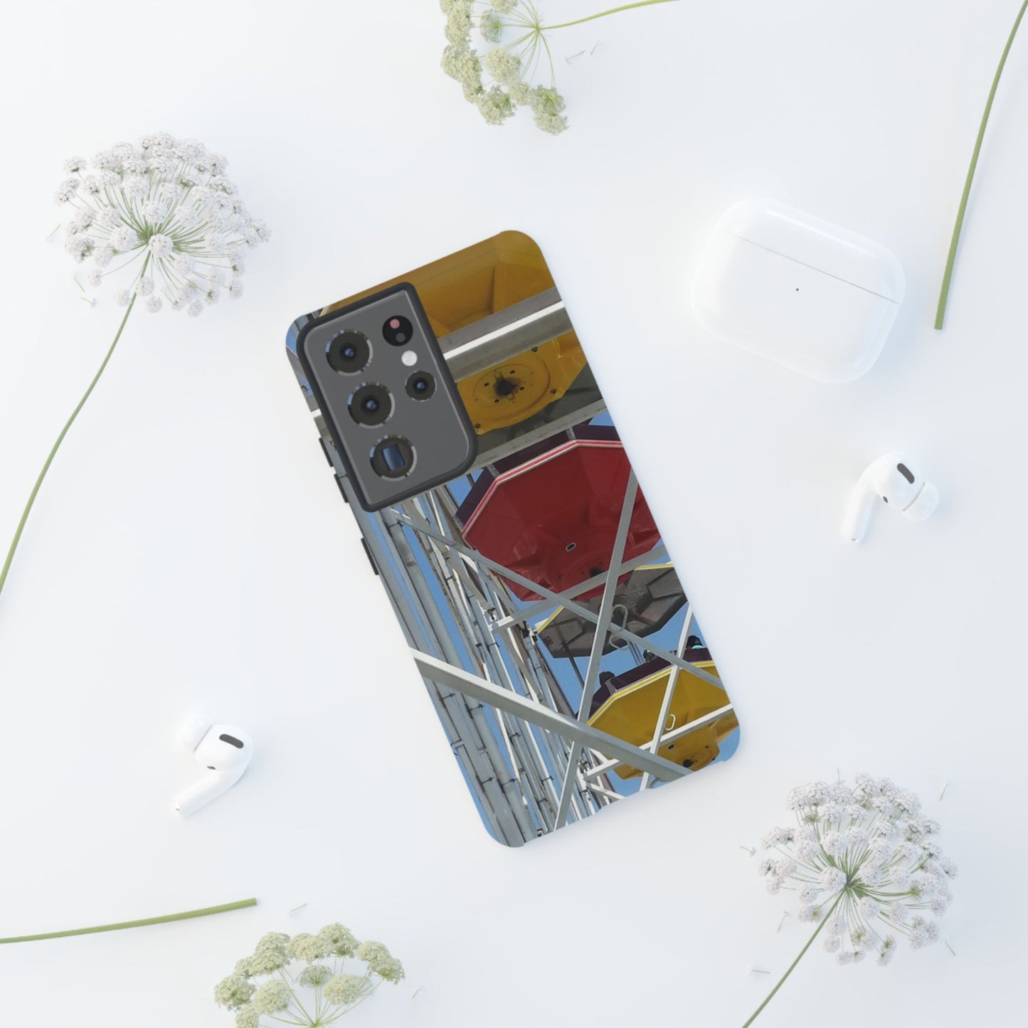 Phone Case Colorful Ferris Wheel  - Fun & Durable