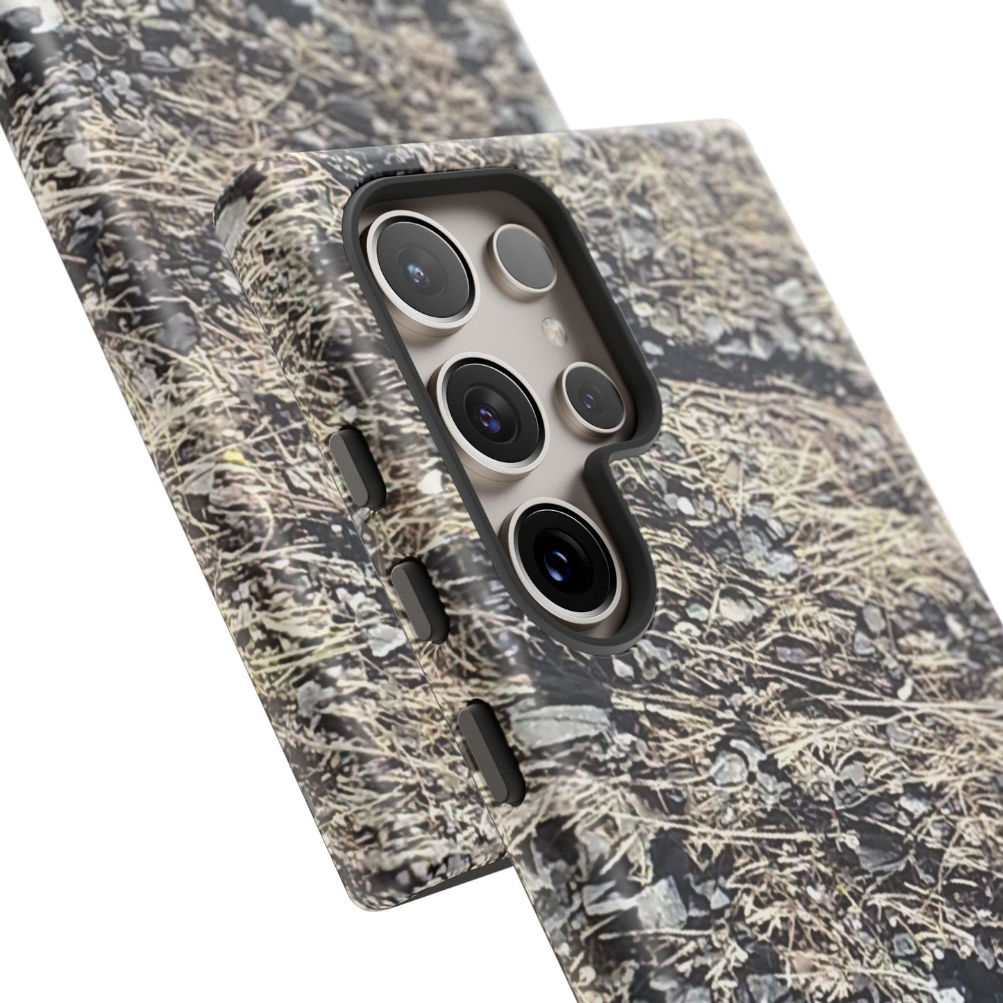 Phone Case -  Nature-Inspired Stone Bed Design for Outdoor Enthusiasts