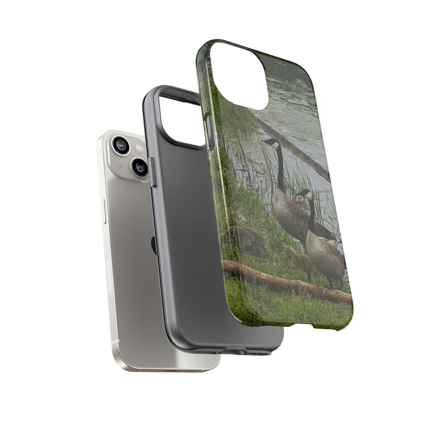 Phone Case - Geese Family Nature-Inspired