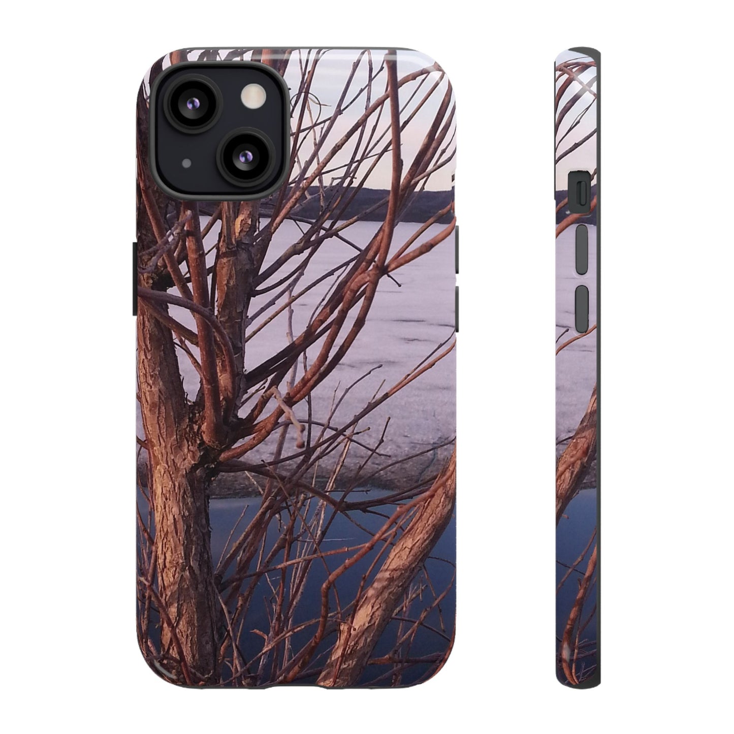 Phone Case - Nature-Inspired Winter Tree Design