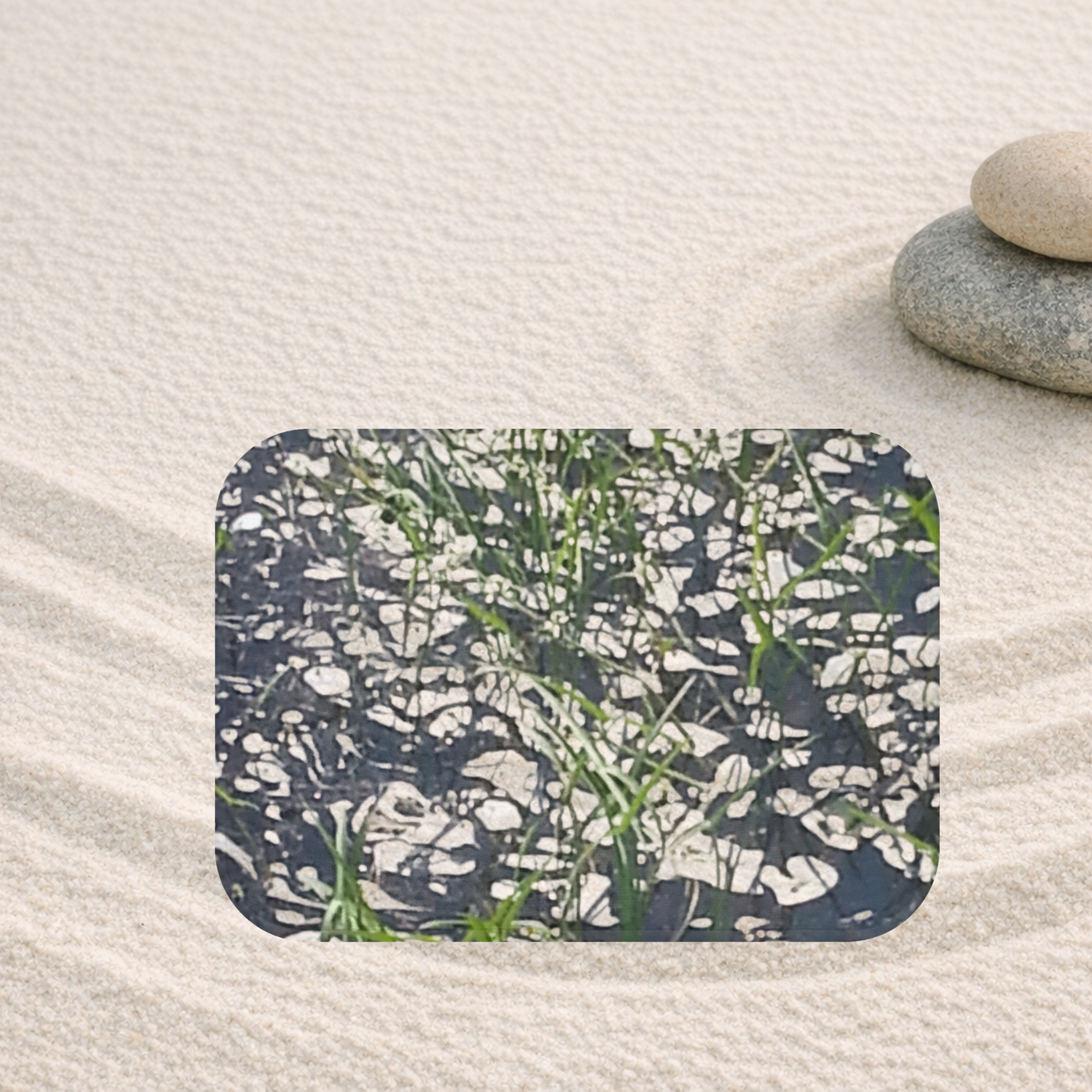 Serene Flow | Stillwater Greenery Bath Rug | The Inspiration Collection
