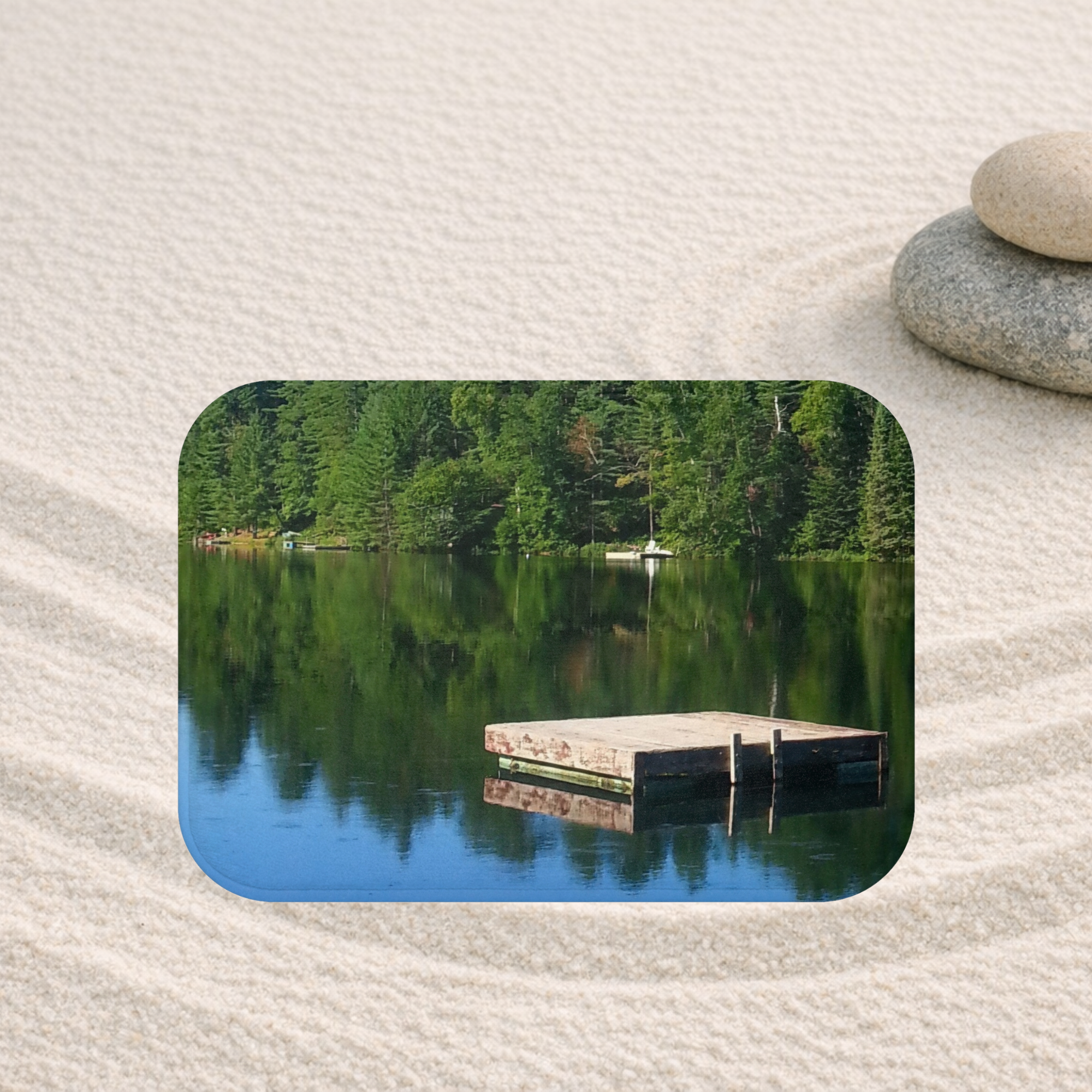 Endless Calm | Quiet Shoreline Bath Rug | The Nurture Collection