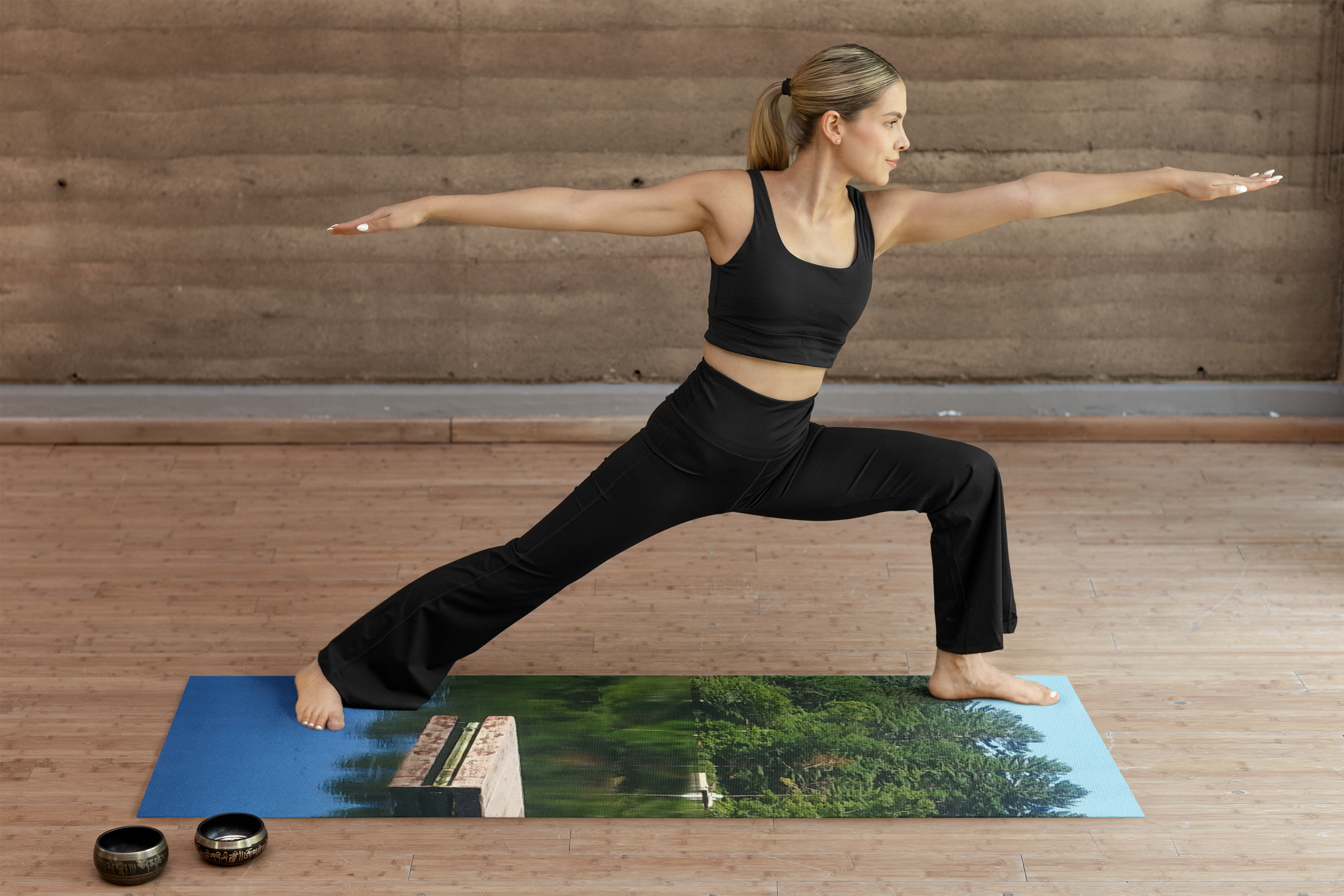 Quiet Anchor | Stillwater Reflection Yoga Mat | The Nurture Collection