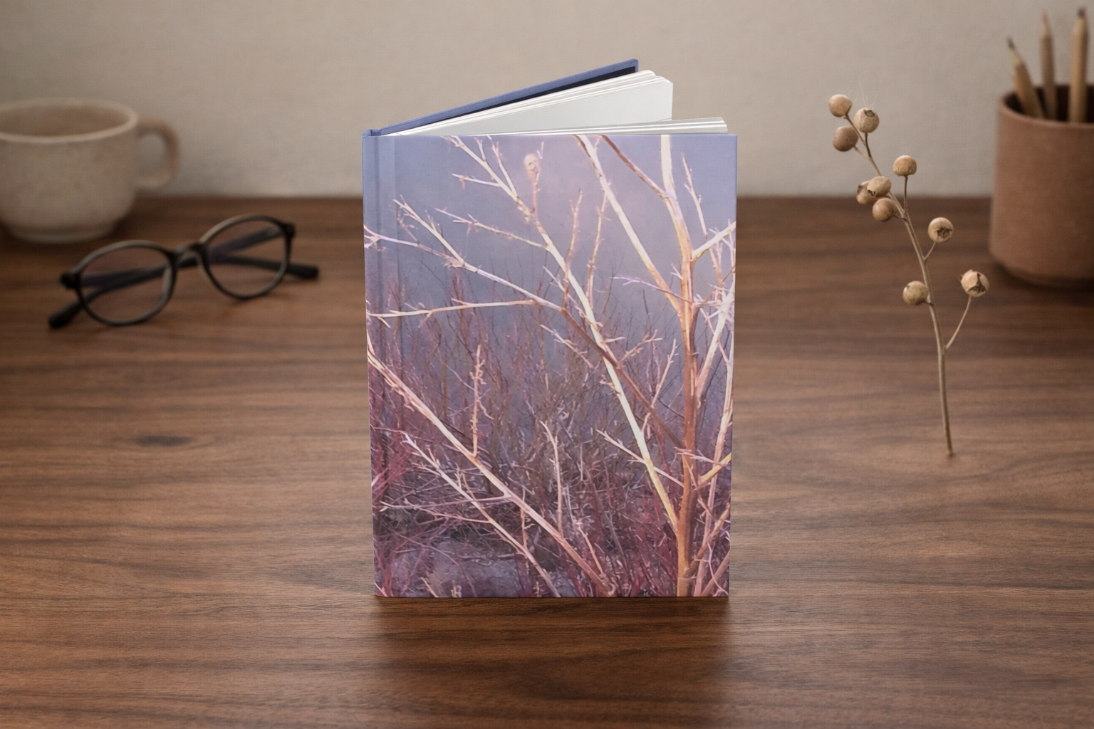 Creative Spark | Abstract Coral Fluidity Nature Journal | The Rooted Collection