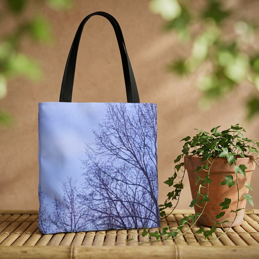 Expressive Spark | Midnight Canopy Silhouette Tote Bag | The Nurture Collection