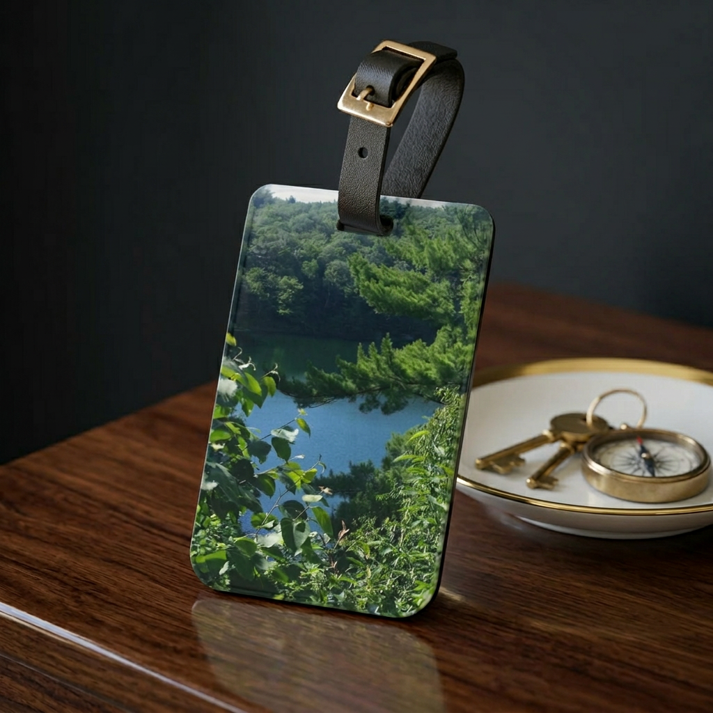 Serene Journey | Placid Wayfarer Luggage Tag | The Nurture Collection