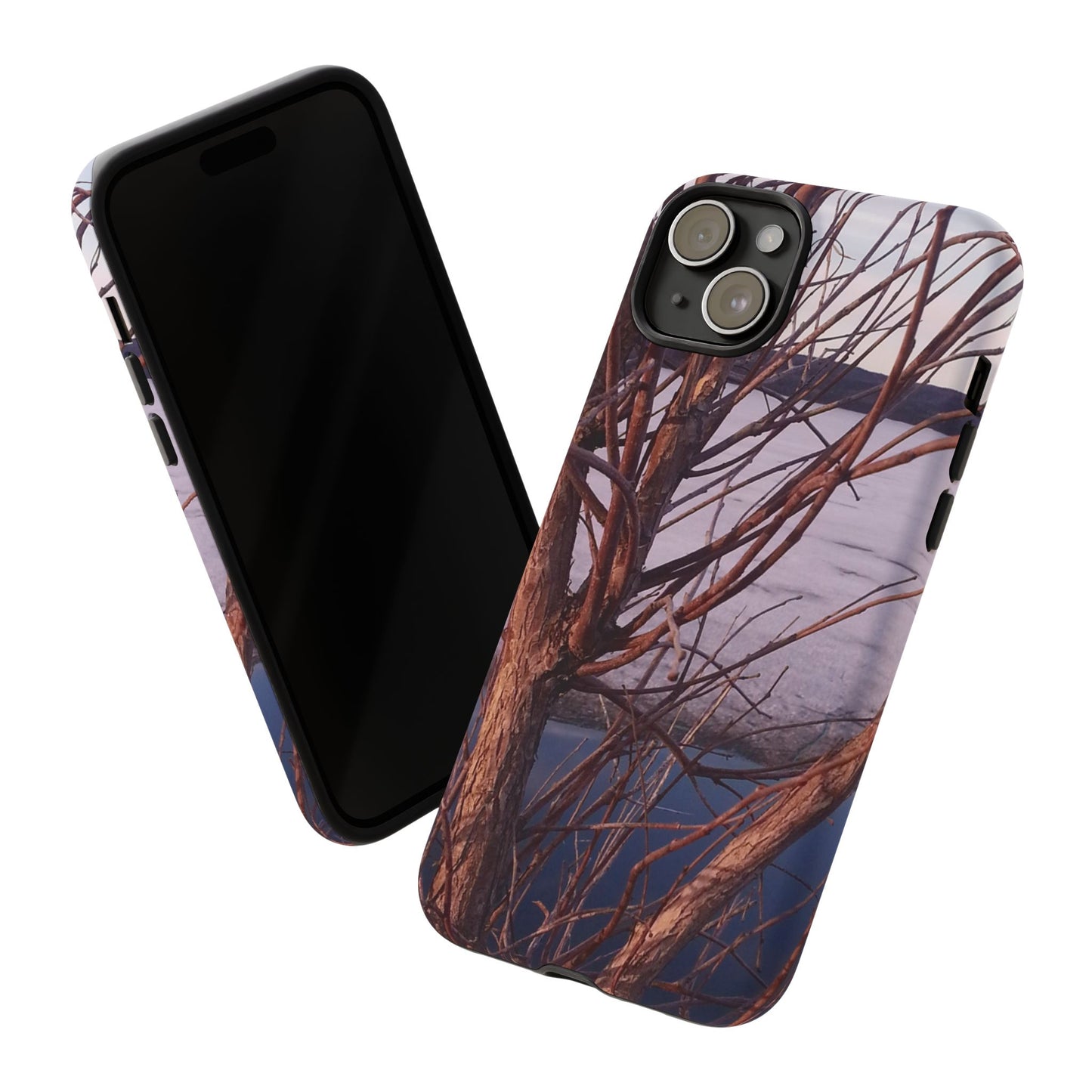 Phone Case - Nature-Inspired Winter Tree Design