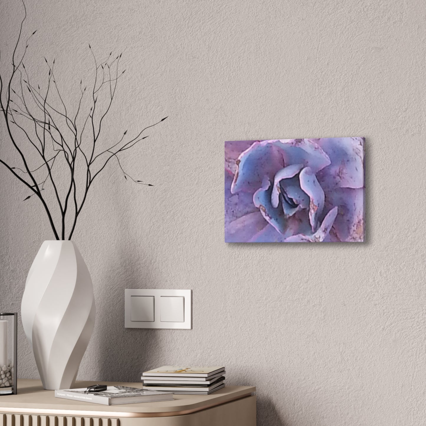 Canvas Art Print Botanical - Serene Floral Wall Decor