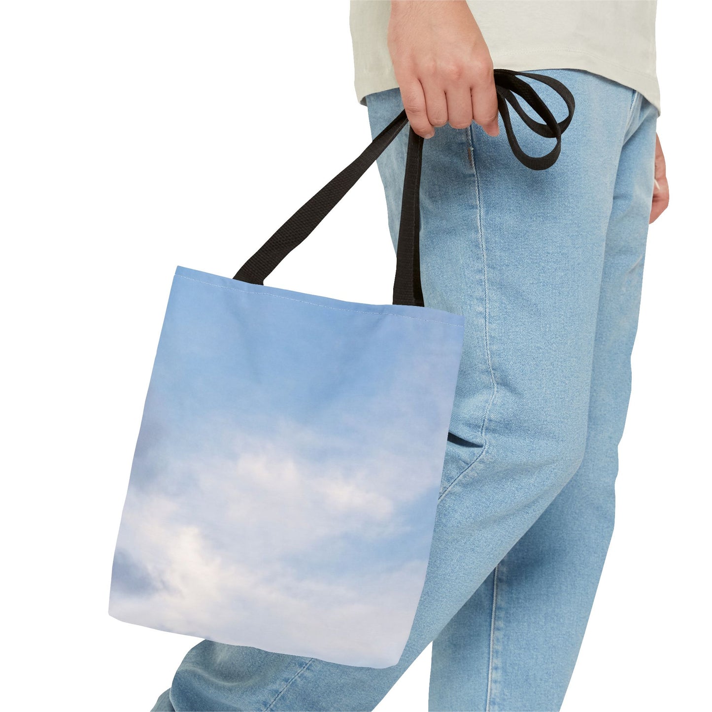 Tote Bag -Cloudy Sky - Perfect for Everyday Use and Relaxing Outings