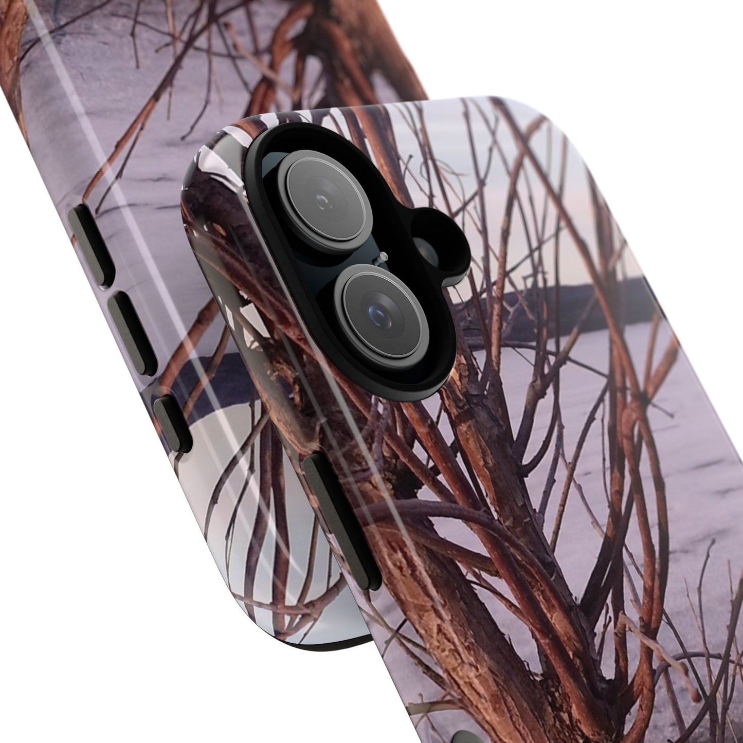 Phone Case - Nature-Inspired Winter Tree Design