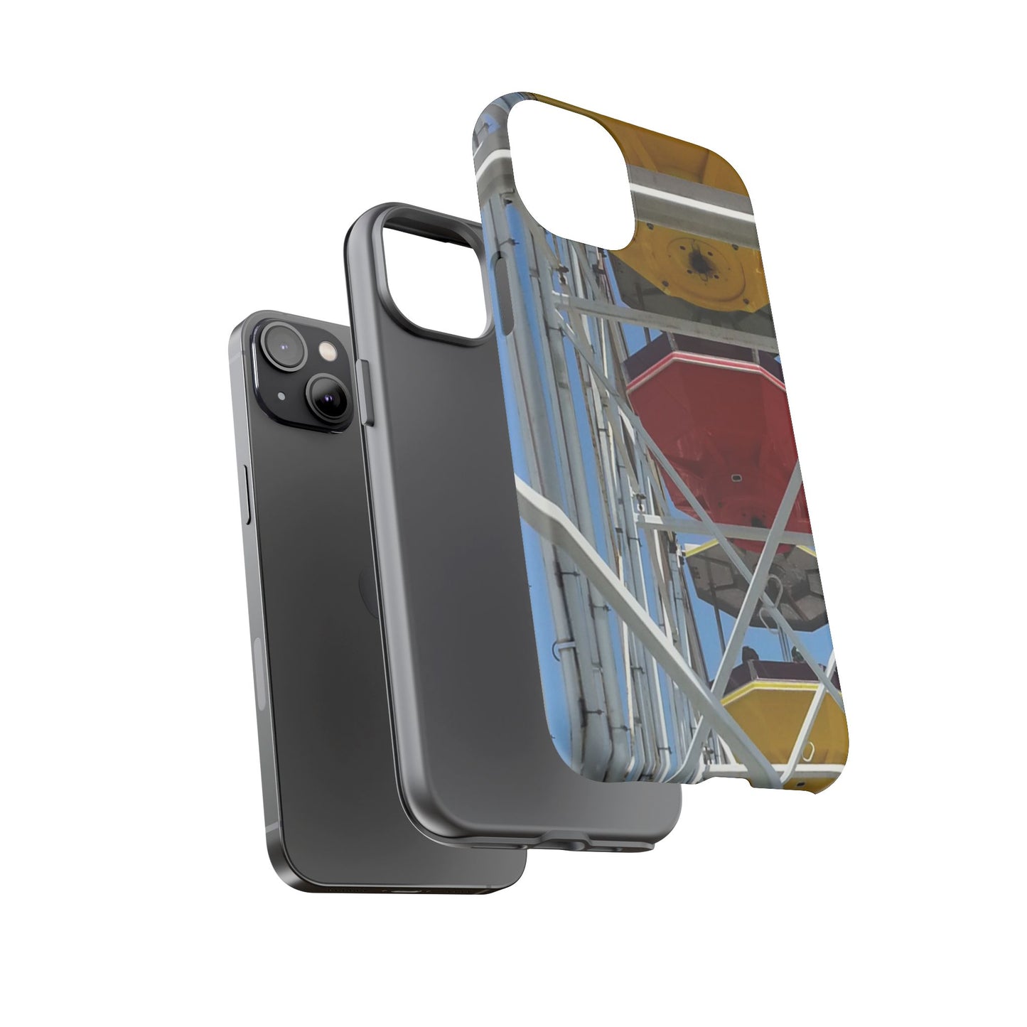 Phone Case Colorful Ferris Wheel  - Fun & Durable