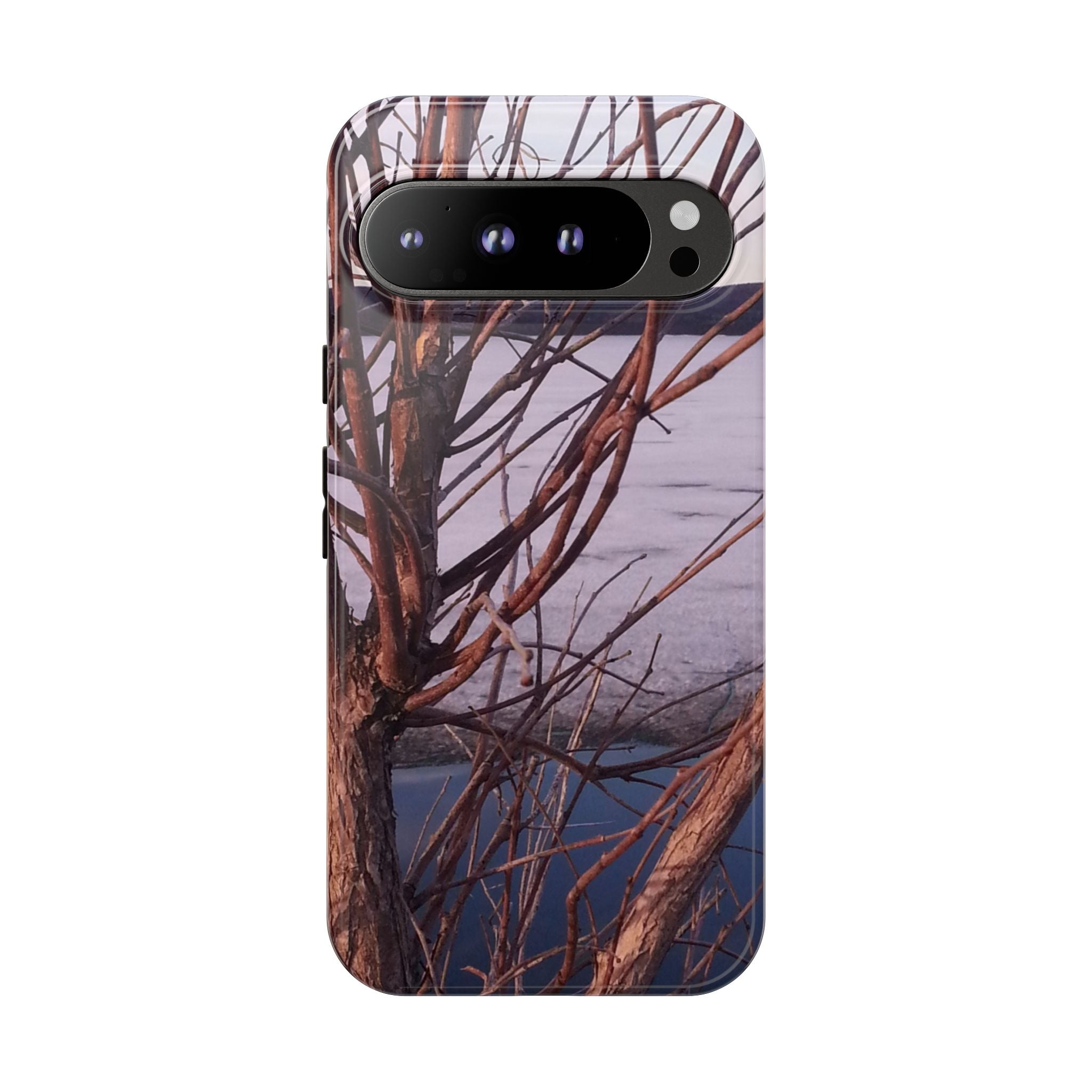 Creative Spark | Ethereal Winter Branch Aesthetic Phone Case | The Flow Collection