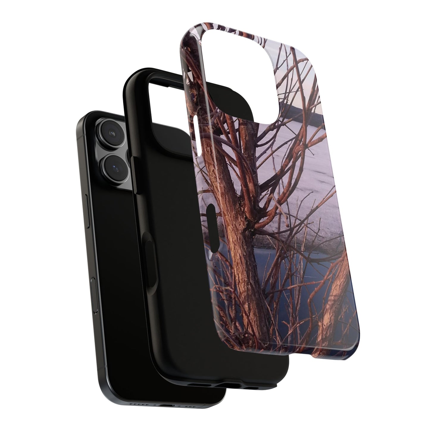 Phone Case - Nature-Inspired Winter Tree Design