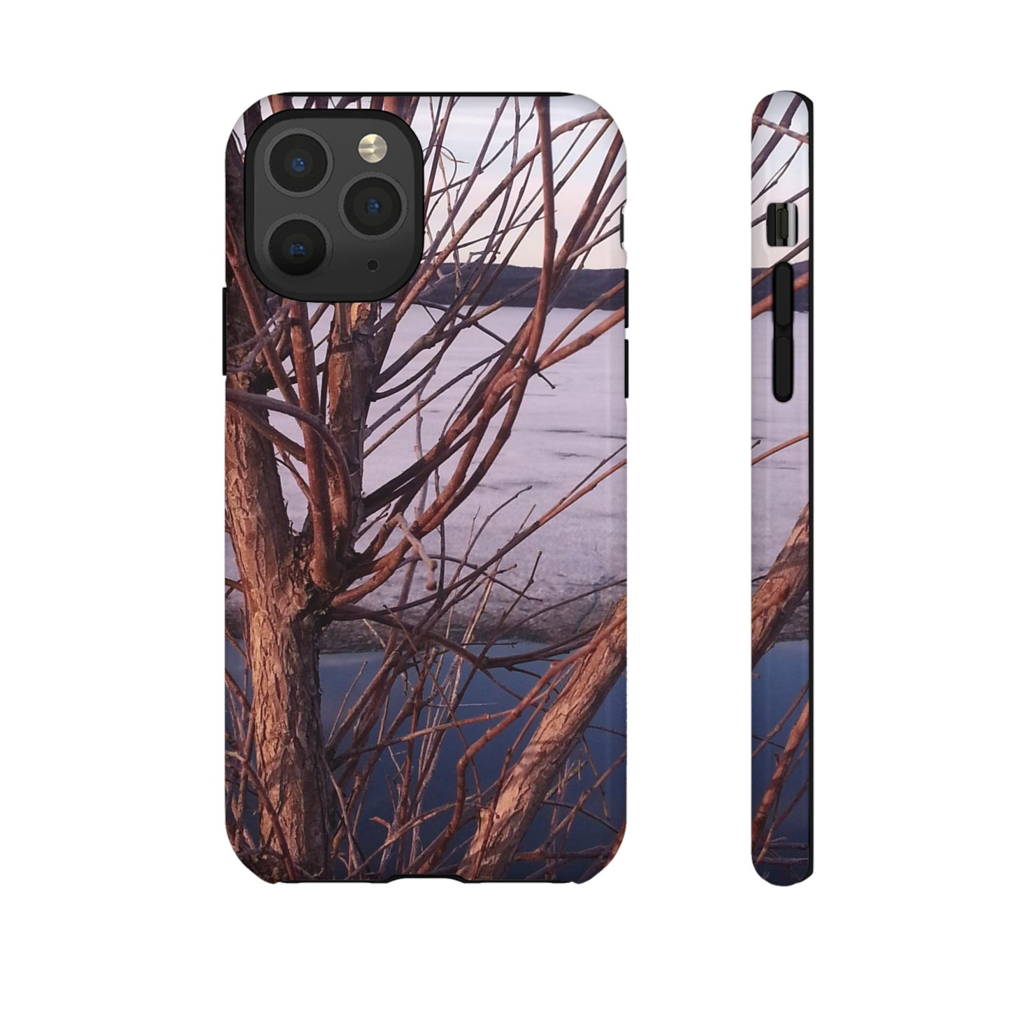 Phone Case - Nature-Inspired Winter Tree Design