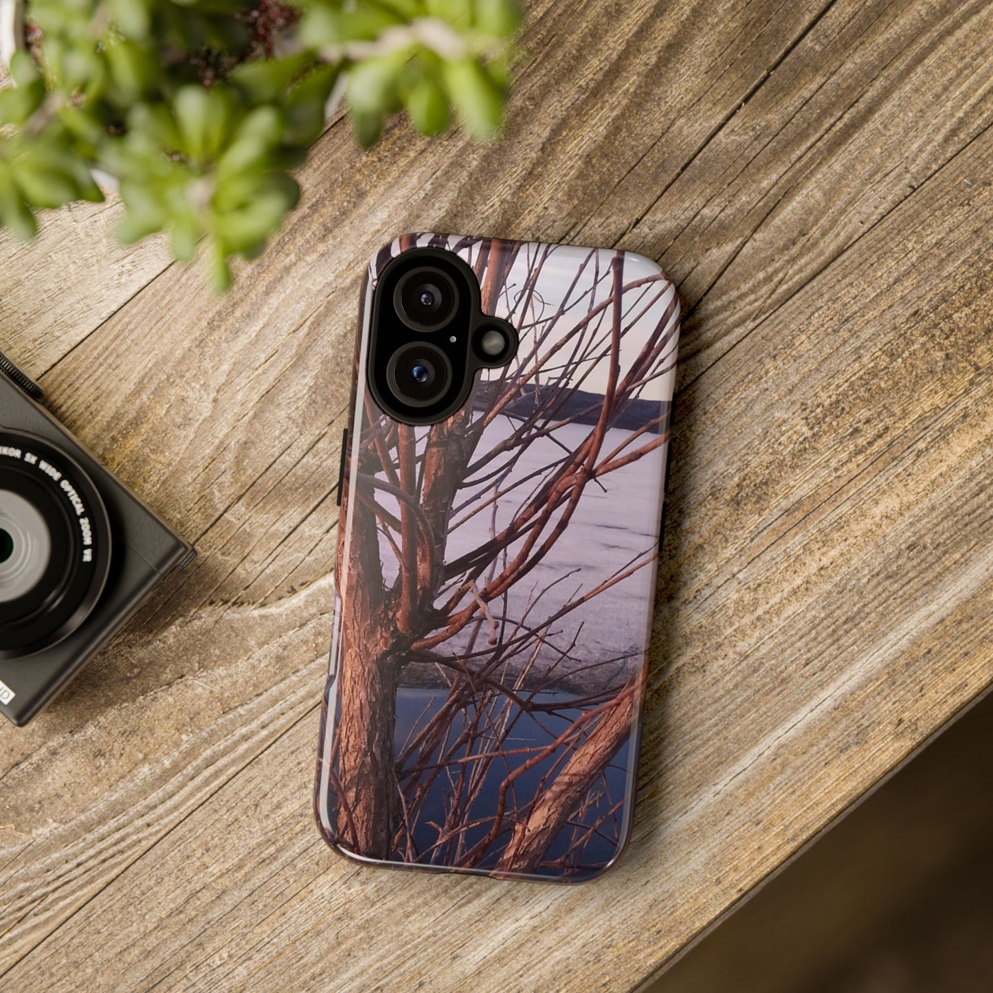 Phone Case - Nature-Inspired Winter Tree Design