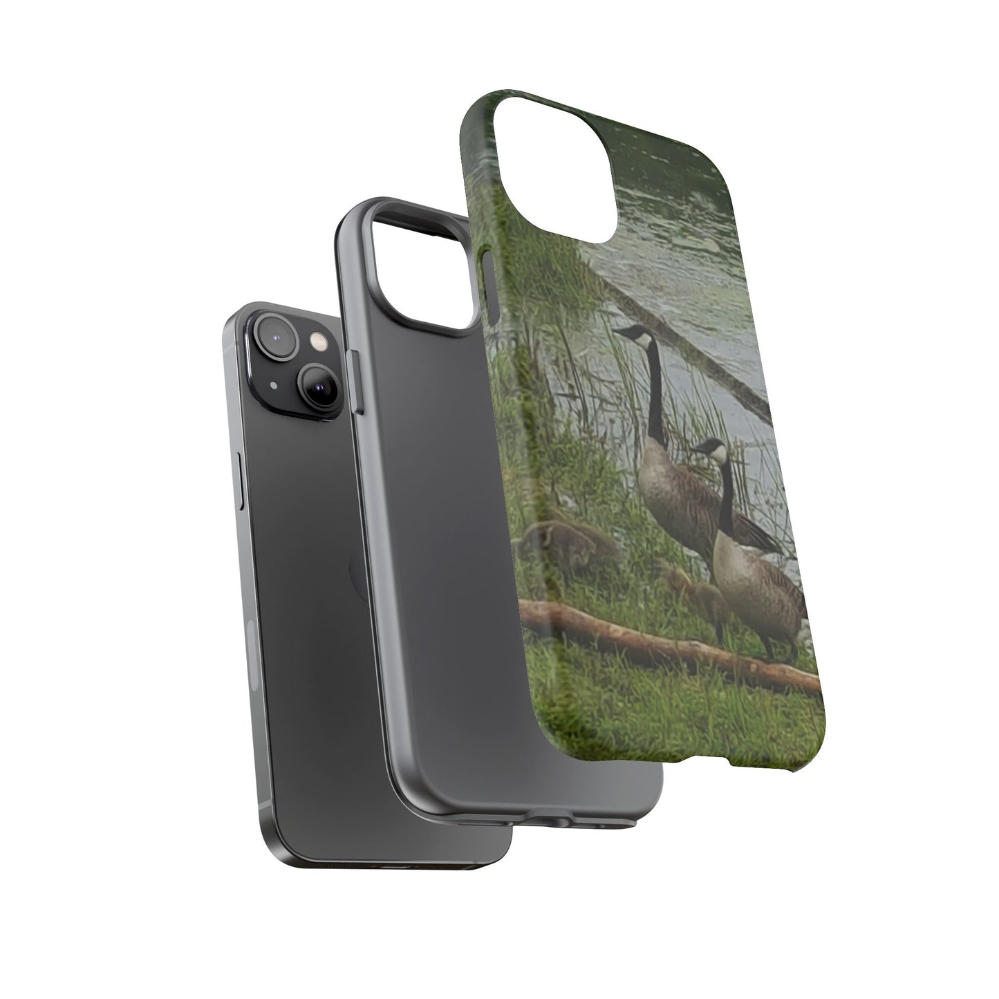 Phone Case - Geese Family Nature-Inspired