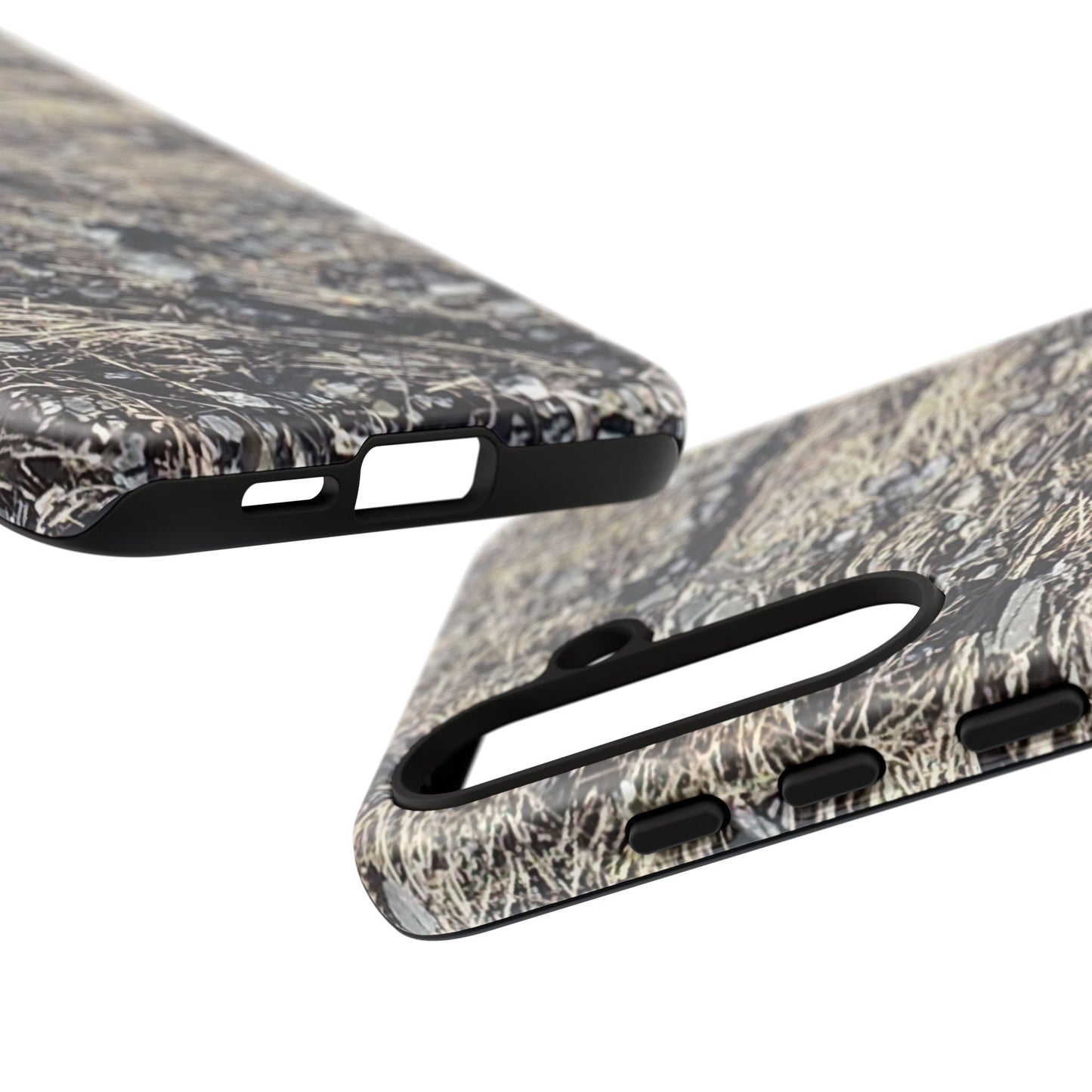 Phone Case -  Nature-Inspired Stone Bed Design for Outdoor Enthusiasts