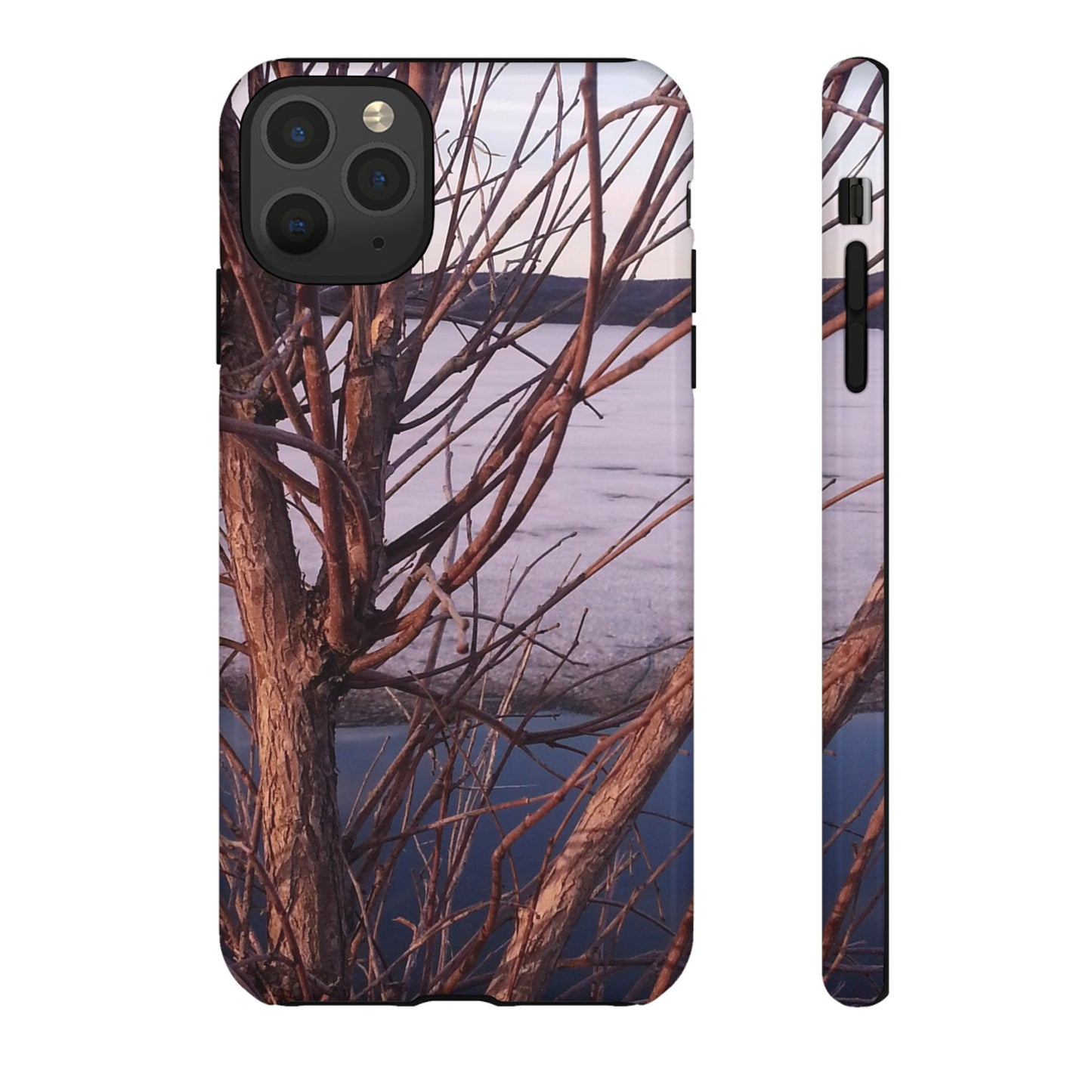 Phone Case - Nature-Inspired Winter Tree Design