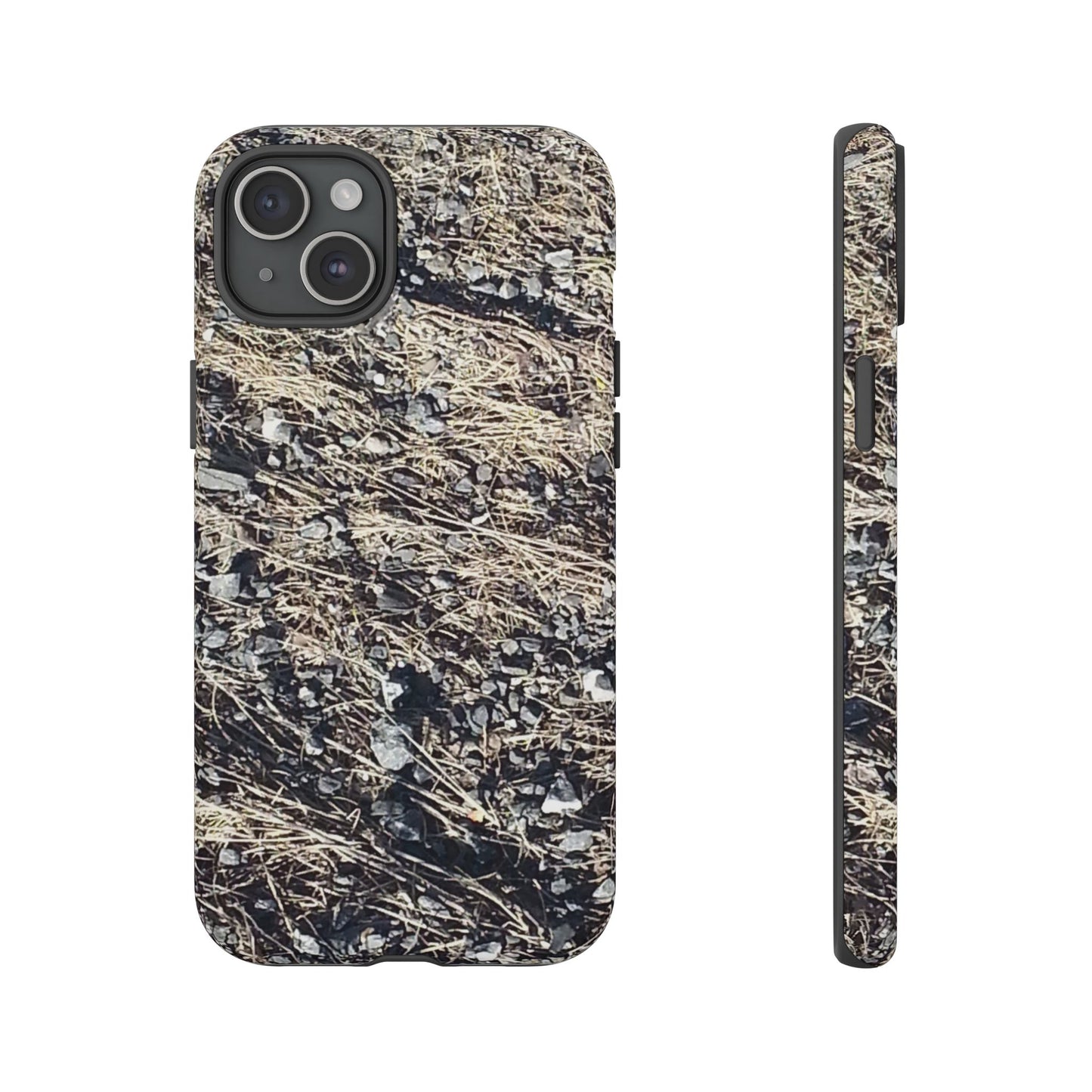 Phone Case -  Nature-Inspired Stone Bed Design for Outdoor Enthusiasts