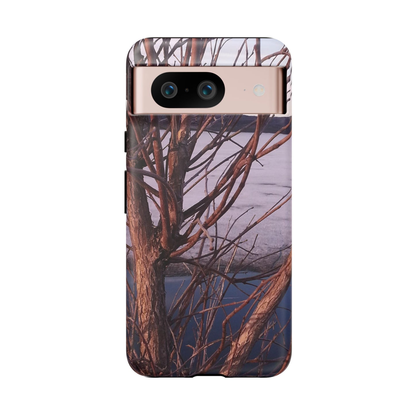 Phone Case - Nature-Inspired Winter Tree Design