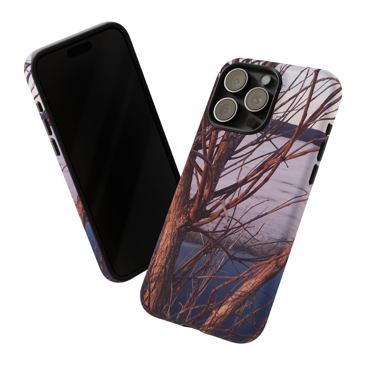 Phone Case - Nature-Inspired Winter Tree Design