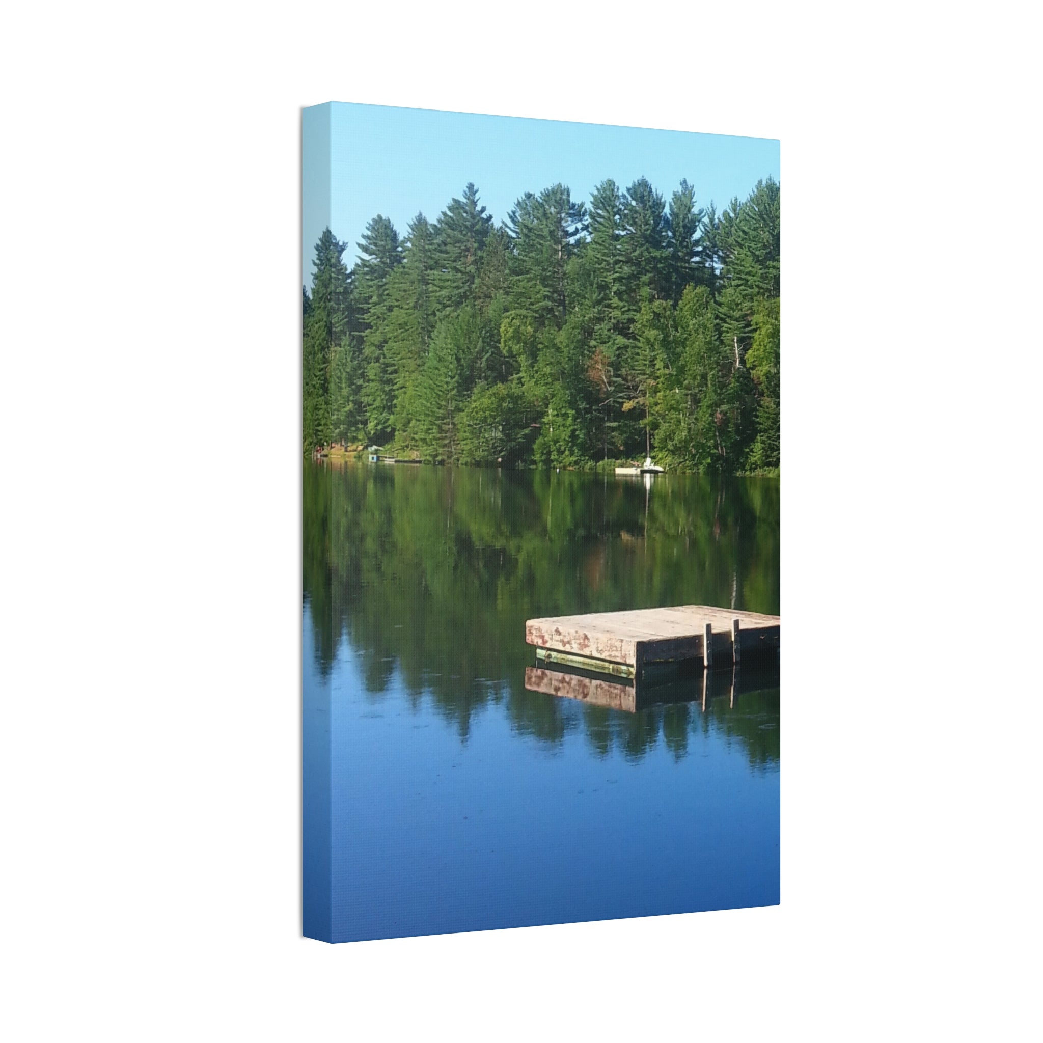 Quiet Moorings | Stillwater Vista Landscape Wall Art| The Nurture Collection