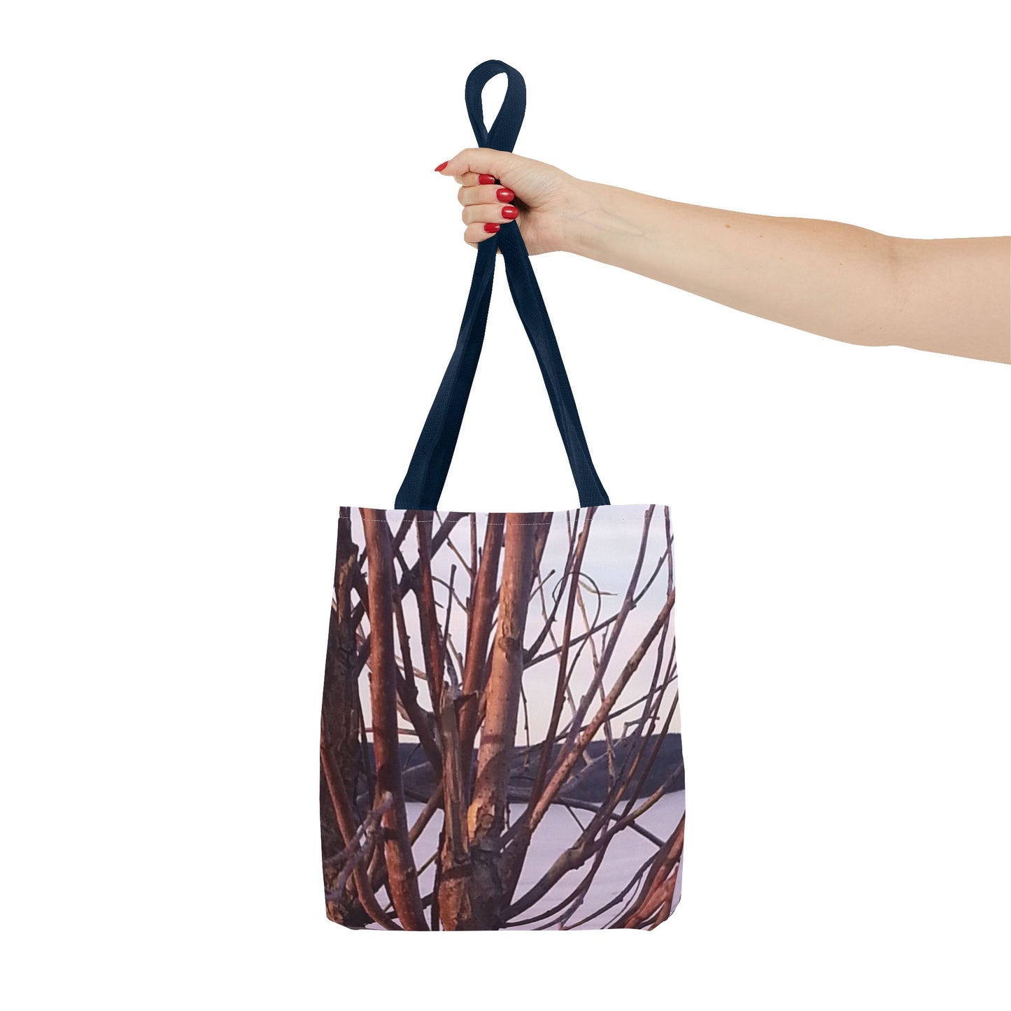 Tote Bag - Nature-Inspired  - Tree Branch Design