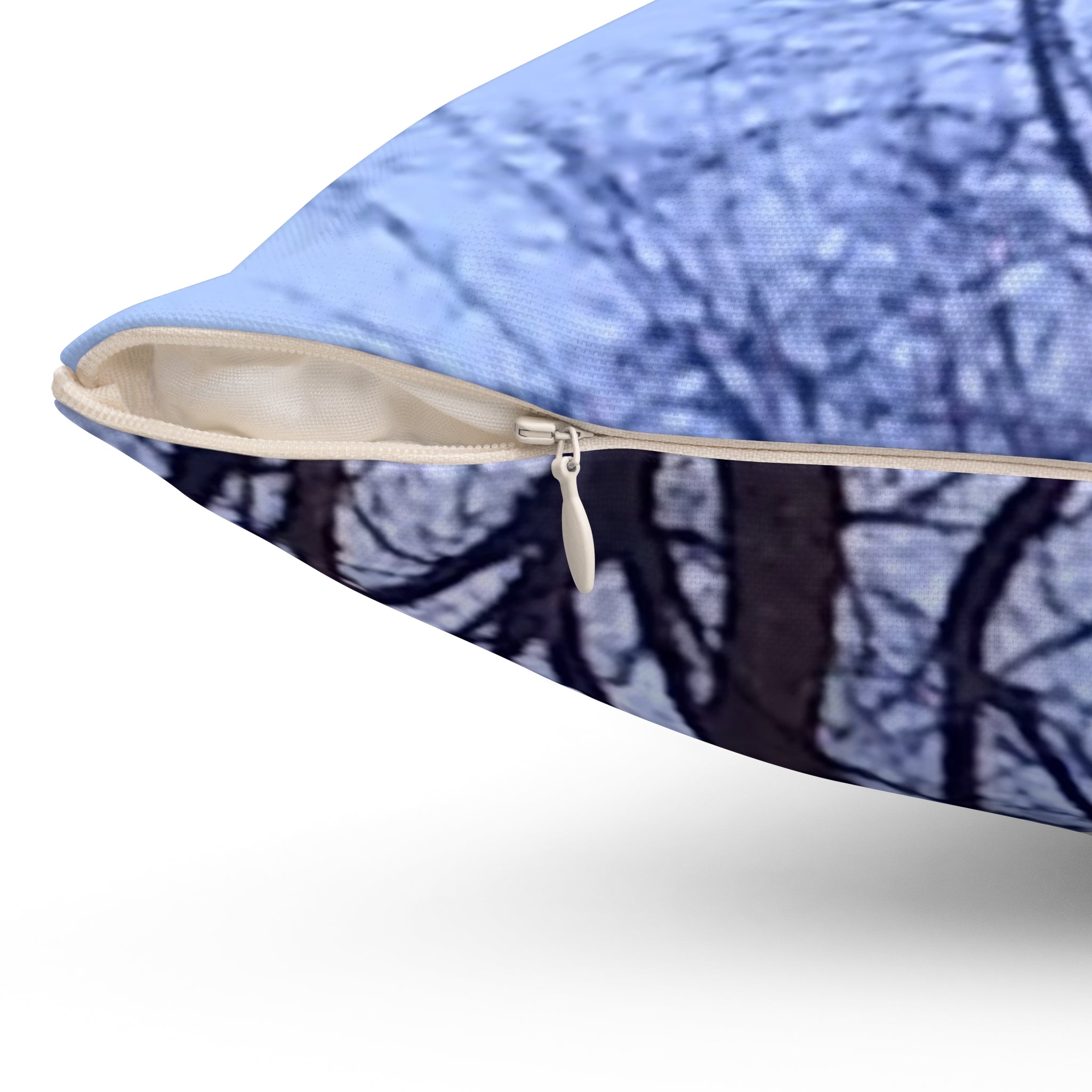 Azure Firmament | Vibrant Cloudscape Pillow | The Flow Collection