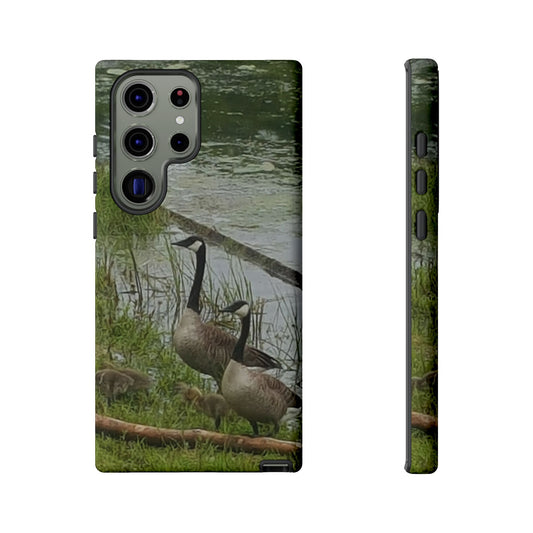 Nature-Inspired Phone Case with an #originalphotograph of  Goose Design