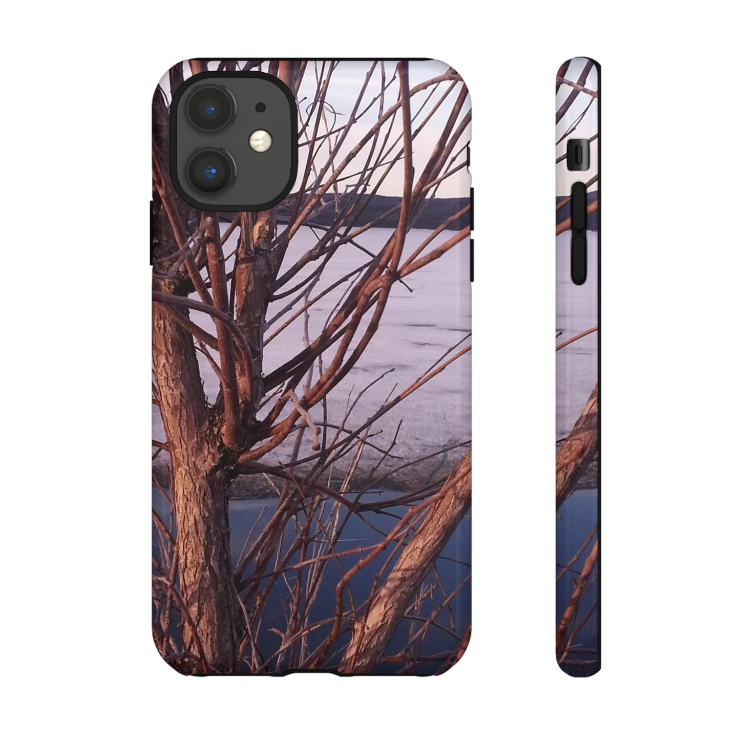 Phone Case - Nature-Inspired Winter Tree Design