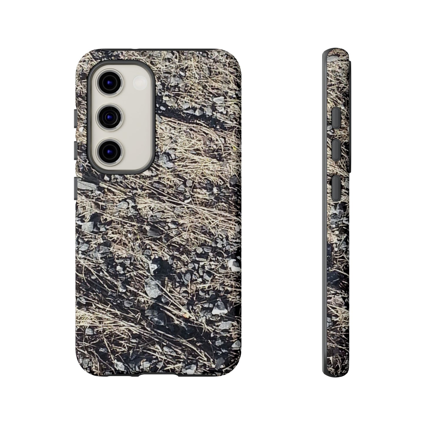 Phone Case -  Nature-Inspired Stone Bed Design for Outdoor Enthusiasts