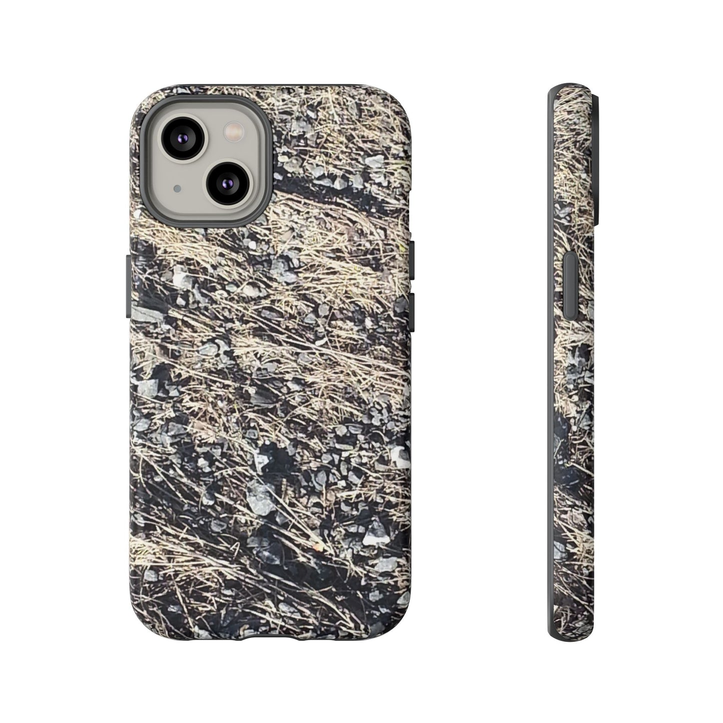 Phone Case -  Nature-Inspired Stone Bed Design for Outdoor Enthusiasts