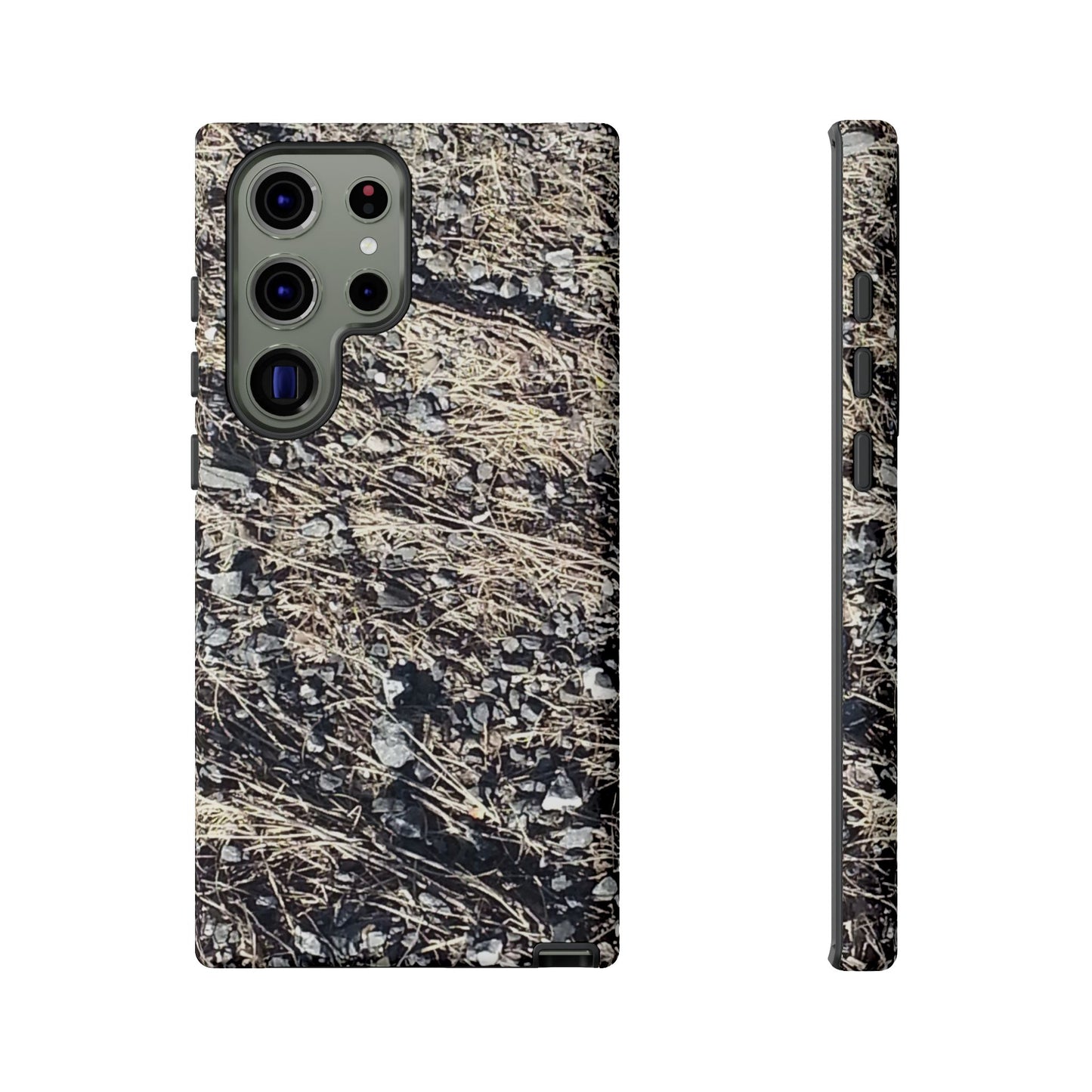 Phone Case -  Nature-Inspired Stone Bed Design for Outdoor Enthusiasts