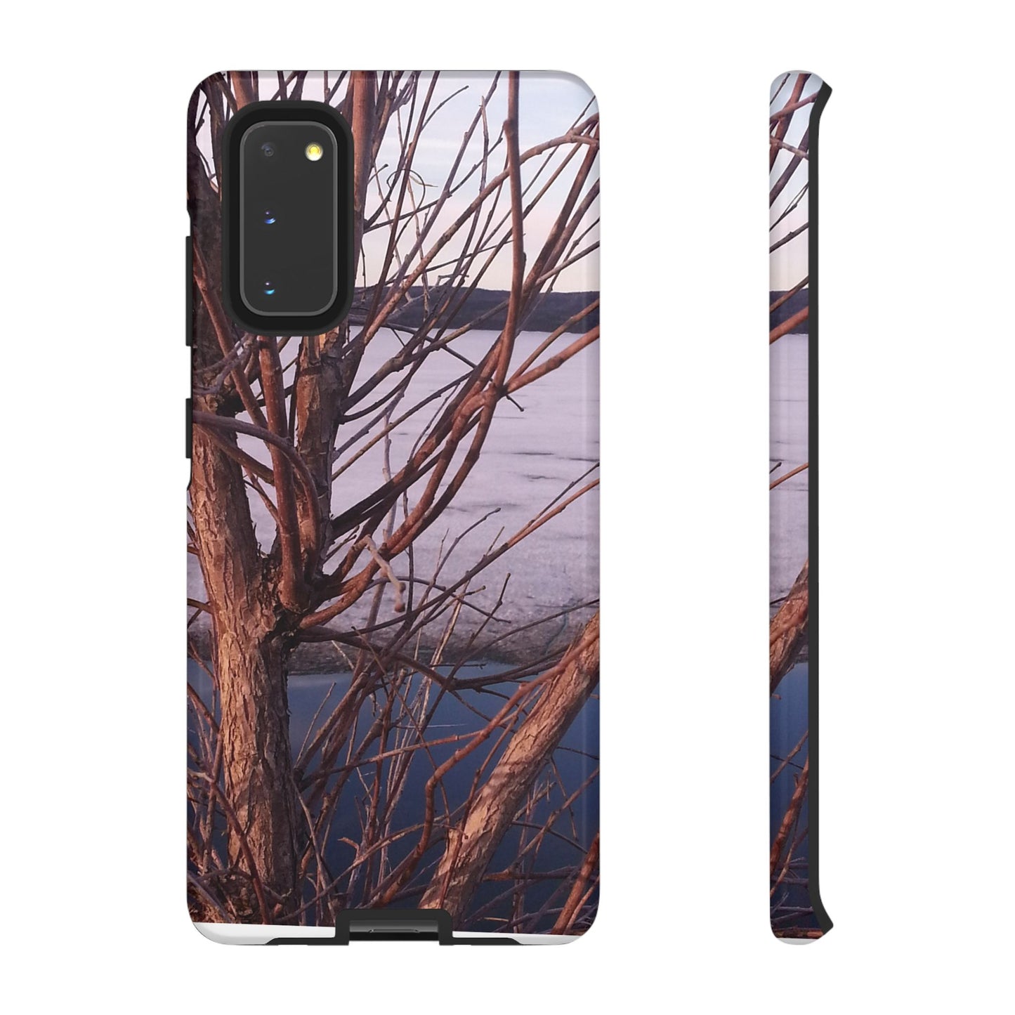 Phone Case - Nature-Inspired Winter Tree Design