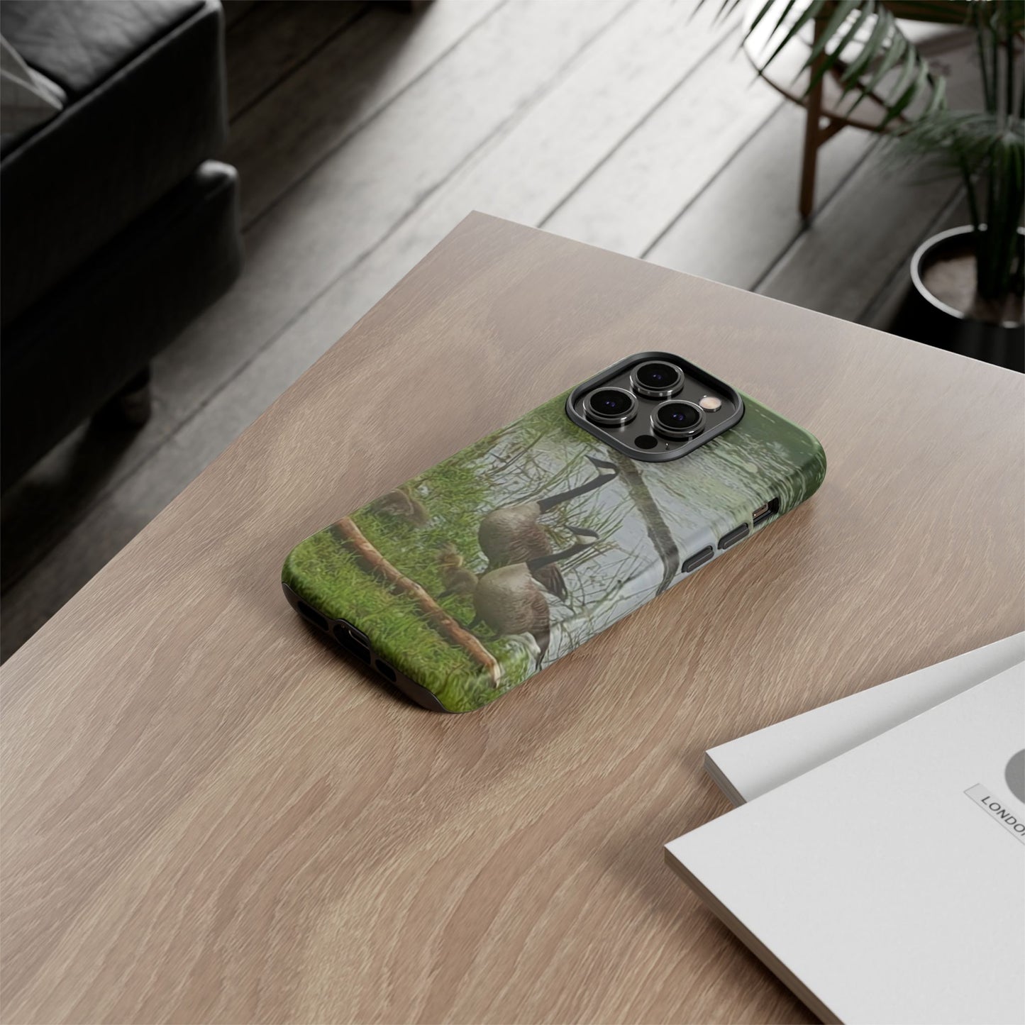 Phone Case - Geese Family Nature-Inspired