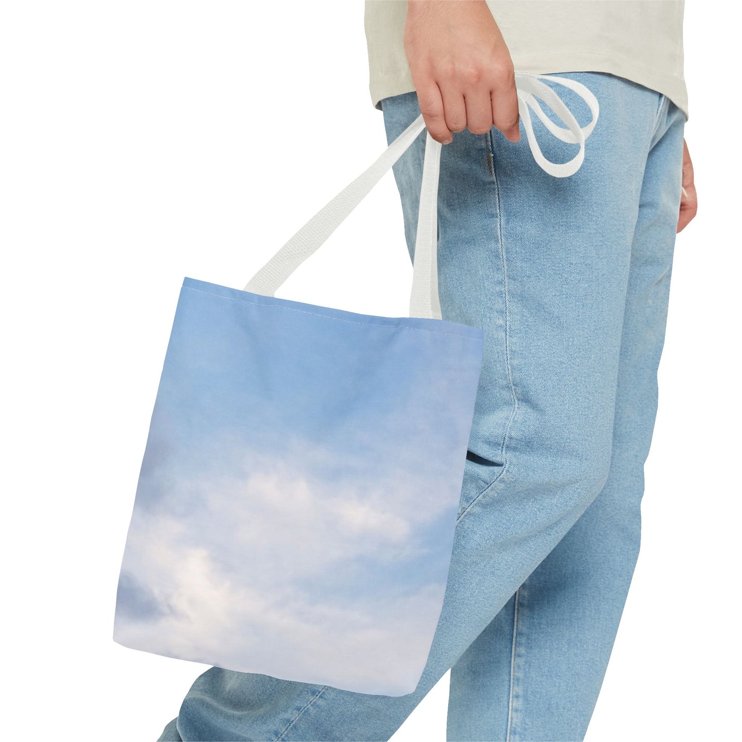 Tote Bag -Cloudy Sky - Perfect for Everyday Use and Relaxing Outings