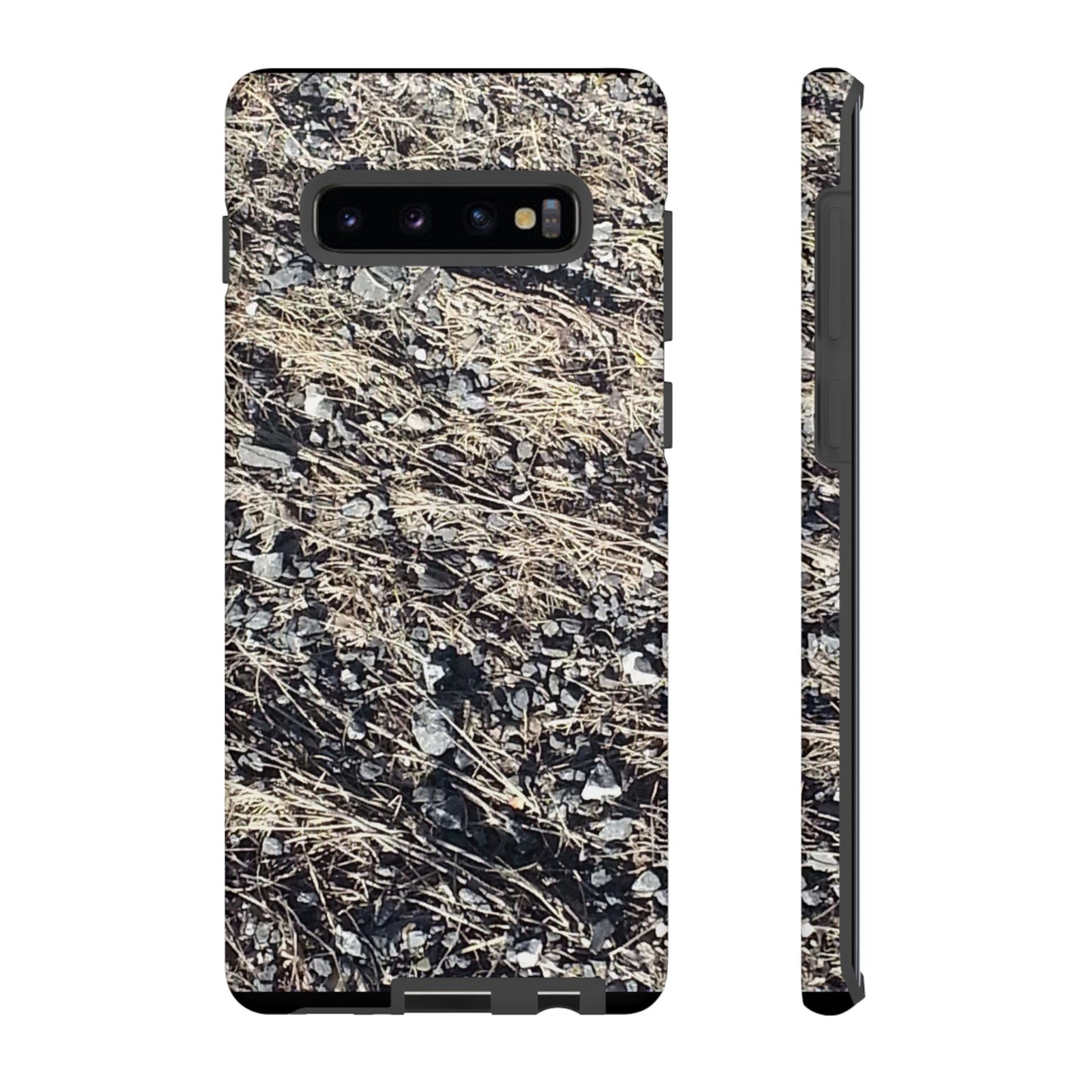 Phone Case -  Nature-Inspired Stone Bed Design for Outdoor Enthusiasts