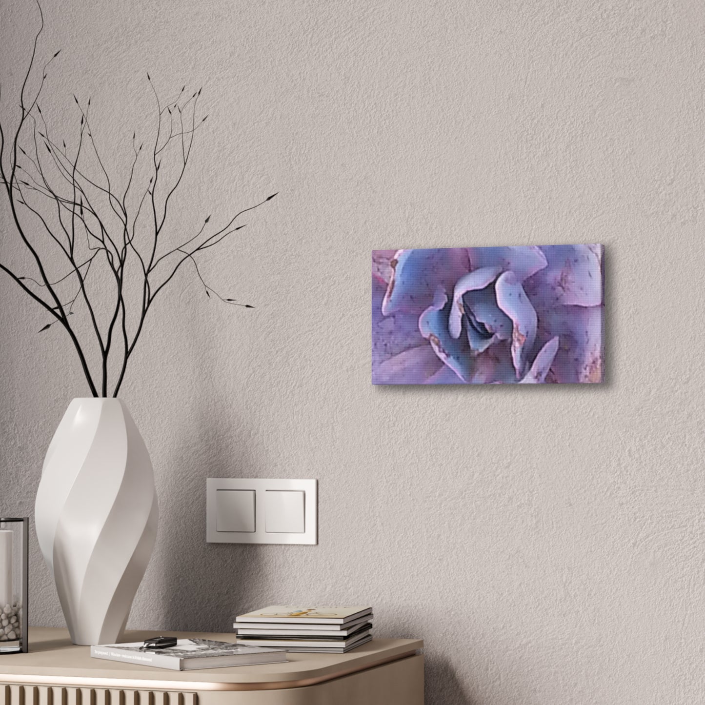 Canvas Art Print Botanical - Serene Floral Wall Decor