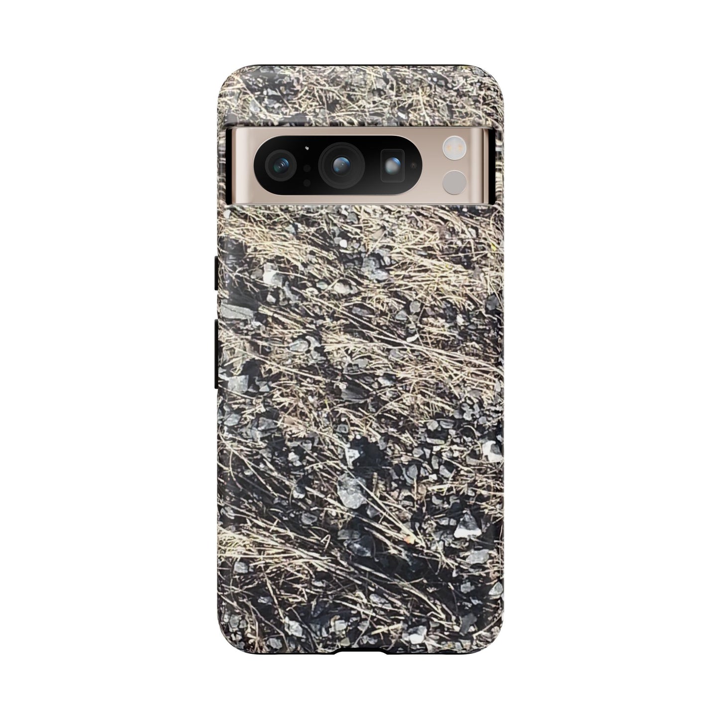 Phone Case -  Nature-Inspired Stone Bed Design for Outdoor Enthusiasts