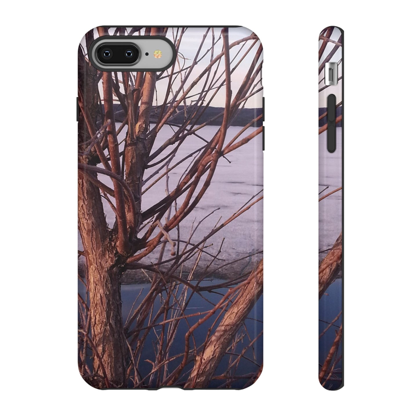 Phone Case - Nature-Inspired Winter Tree Design