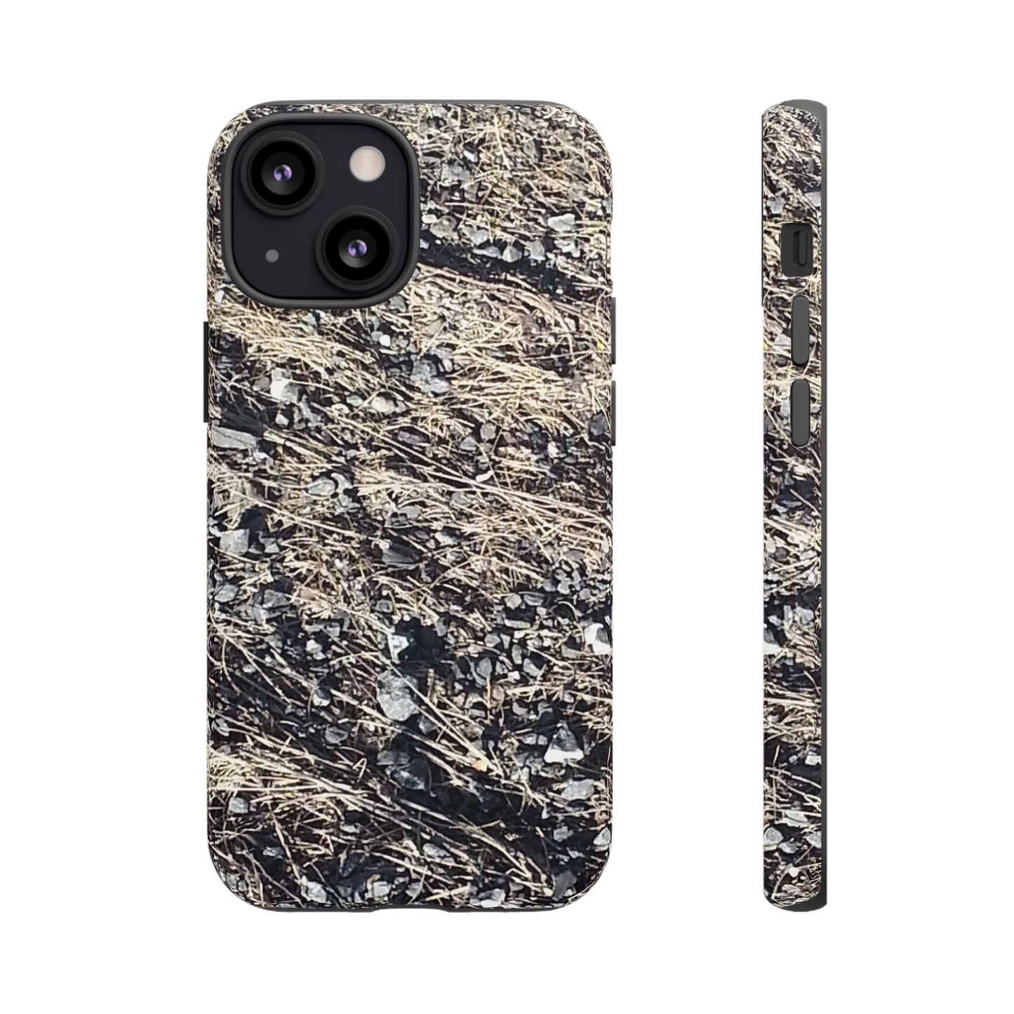 Phone Case -  Nature-Inspired Stone Bed Design for Outdoor Enthusiasts