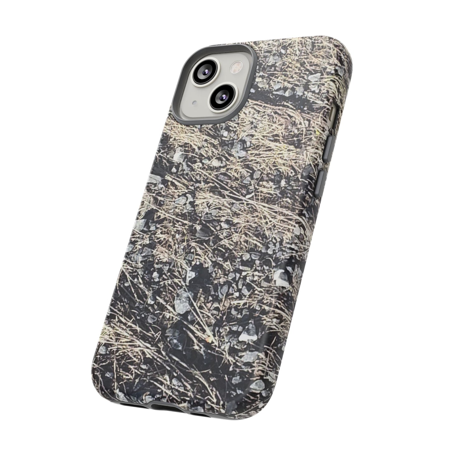 Phone Case -  Nature-Inspired Stone Bed Design for Outdoor Enthusiasts