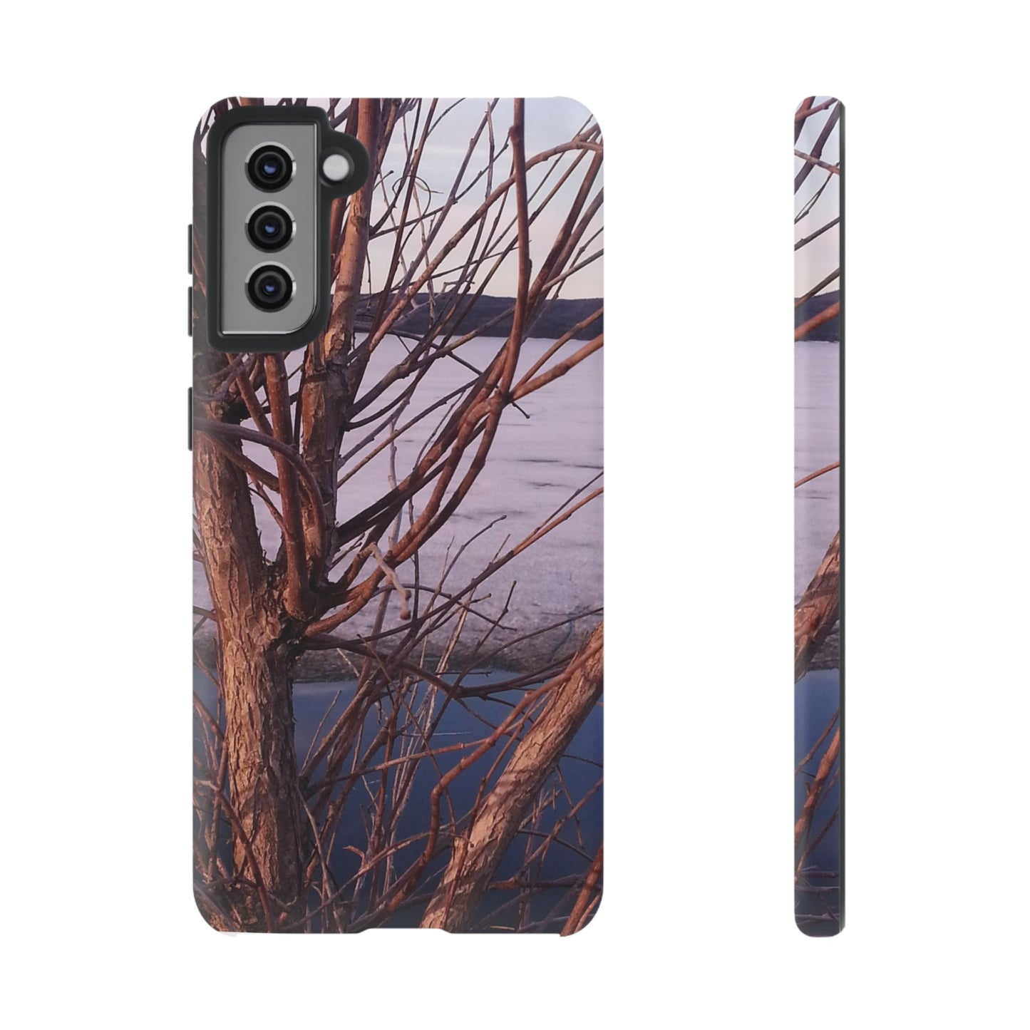 Phone Case - Nature-Inspired Winter Tree Design