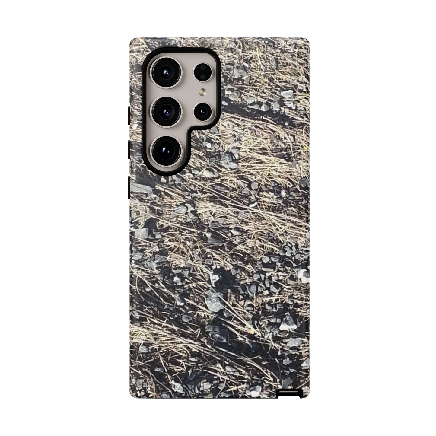 Phone Case -  Nature-Inspired Stone Bed Design for Outdoor Enthusiasts