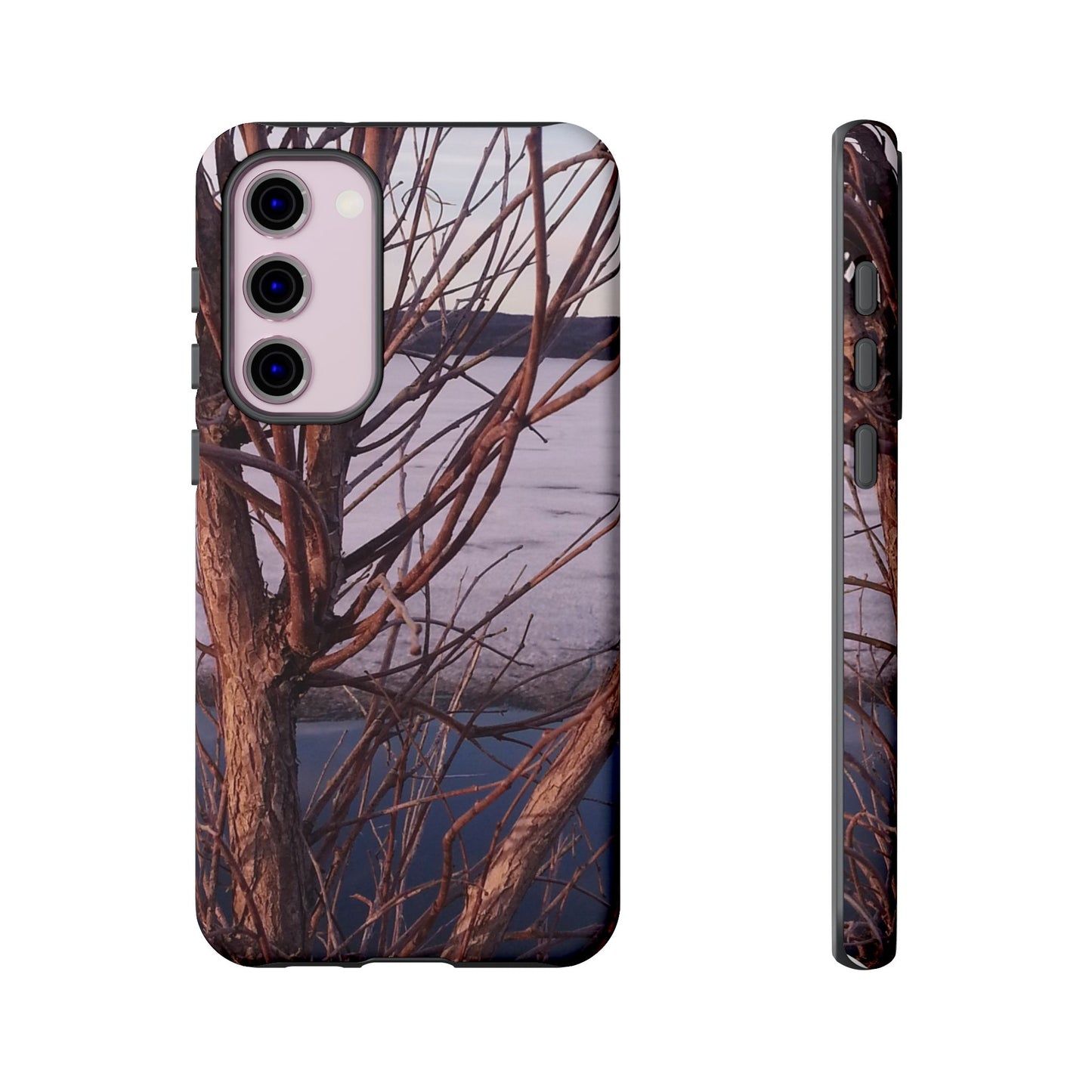 Phone Case - Nature-Inspired Winter Tree Design