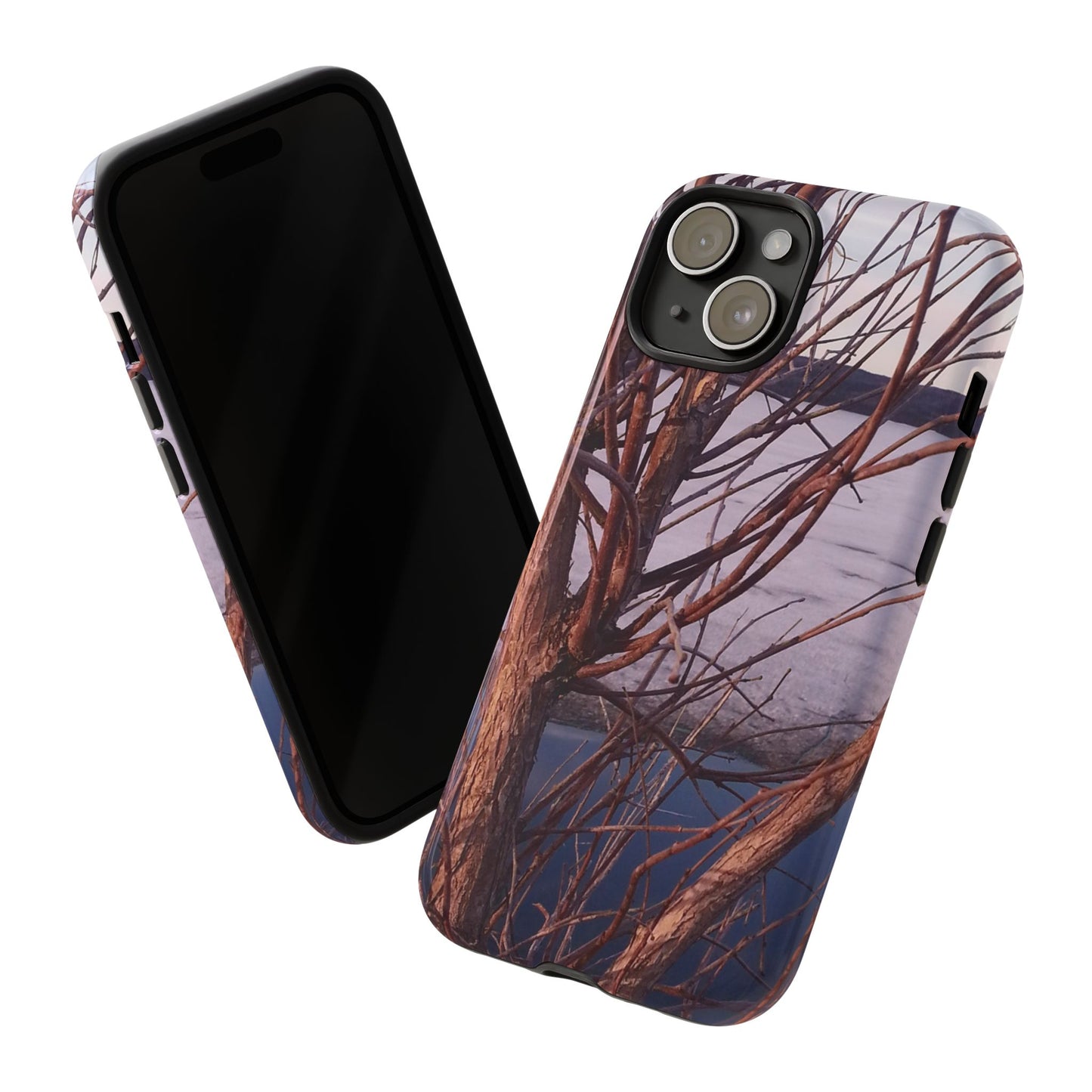 Phone Case - Nature-Inspired Winter Tree Design