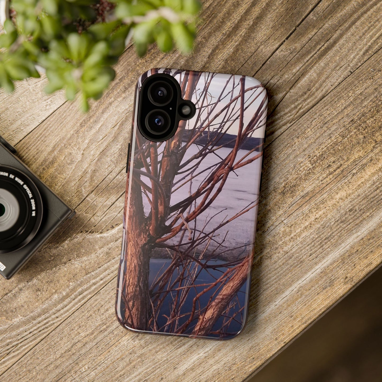 Phone Case - Nature-Inspired Winter Tree Design