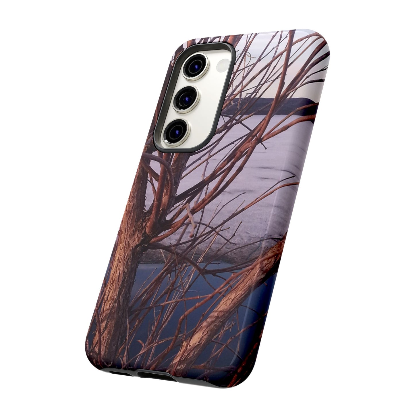 Phone Case - Nature-Inspired Winter Tree Design