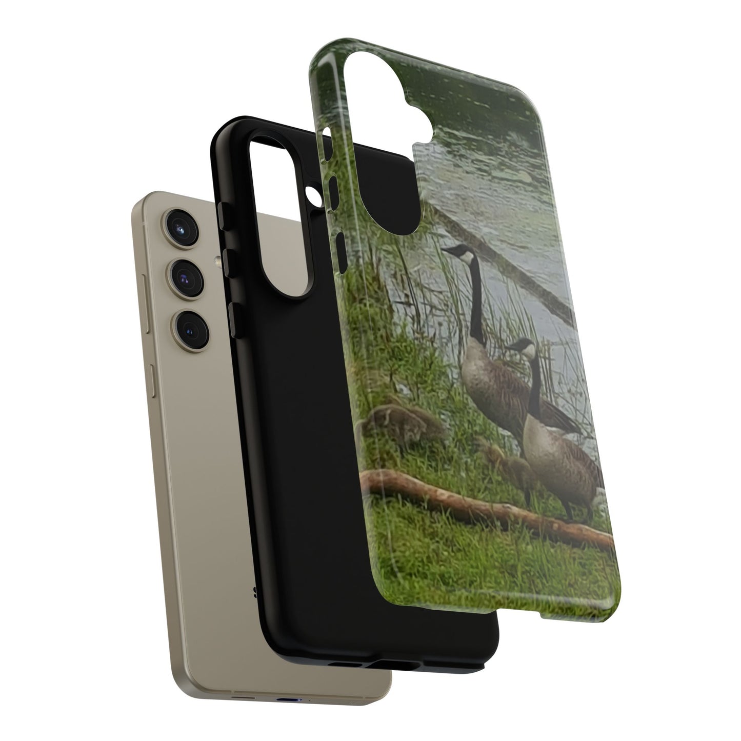 Phone Case - Geese Family Nature-Inspired