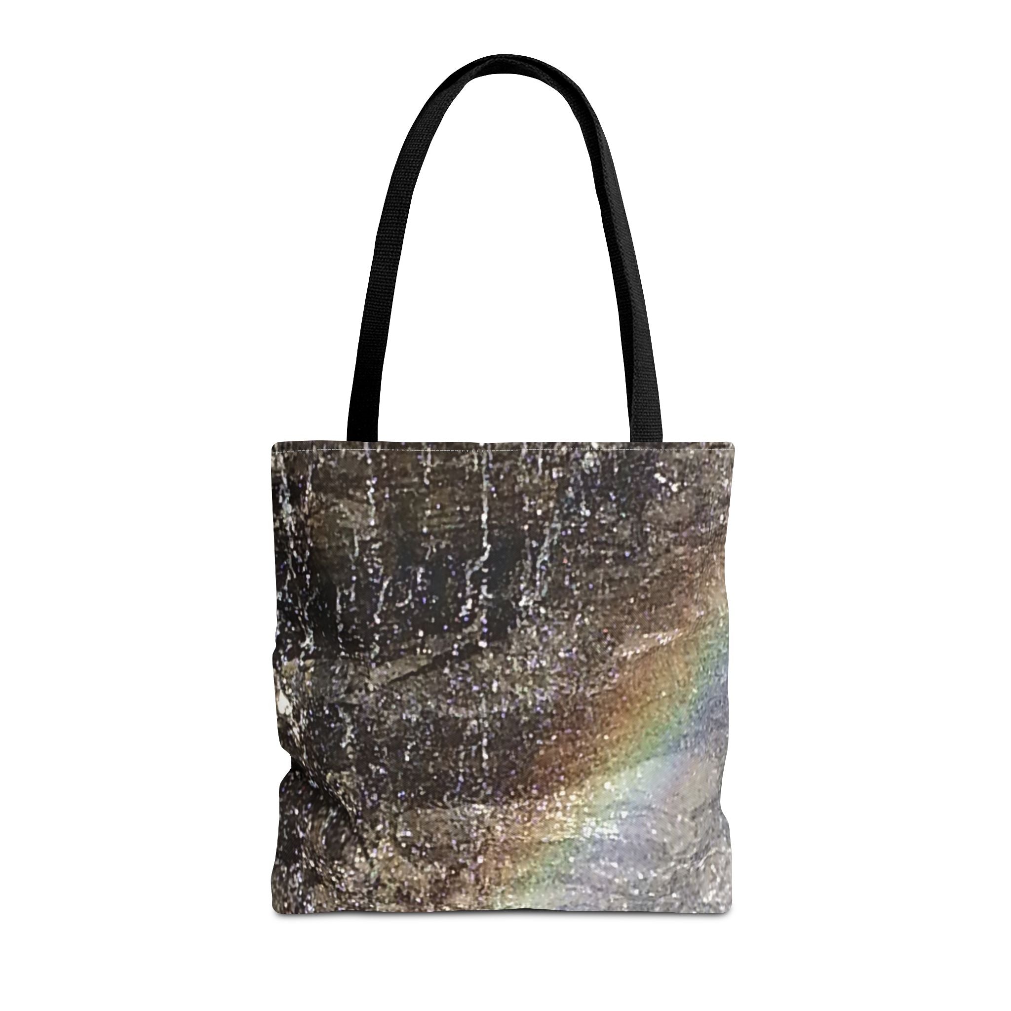Earthy Echo | Iridescent Stone Tote Bag | The Rooted Collection